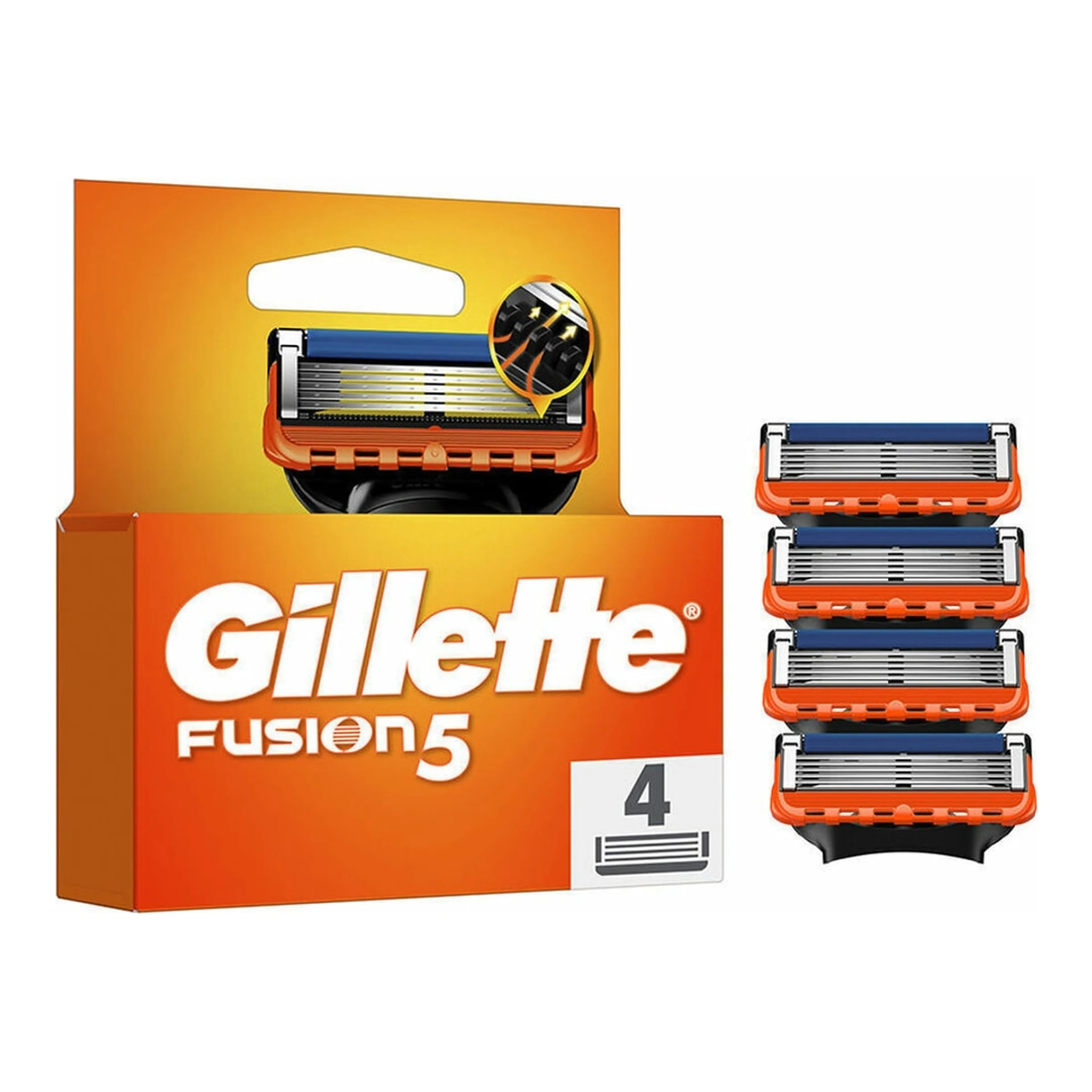 Ξυραφάκια Gillette Fusion 5 Power Ανταλλακτικές Κεφαλές με 5 Λεπίδες