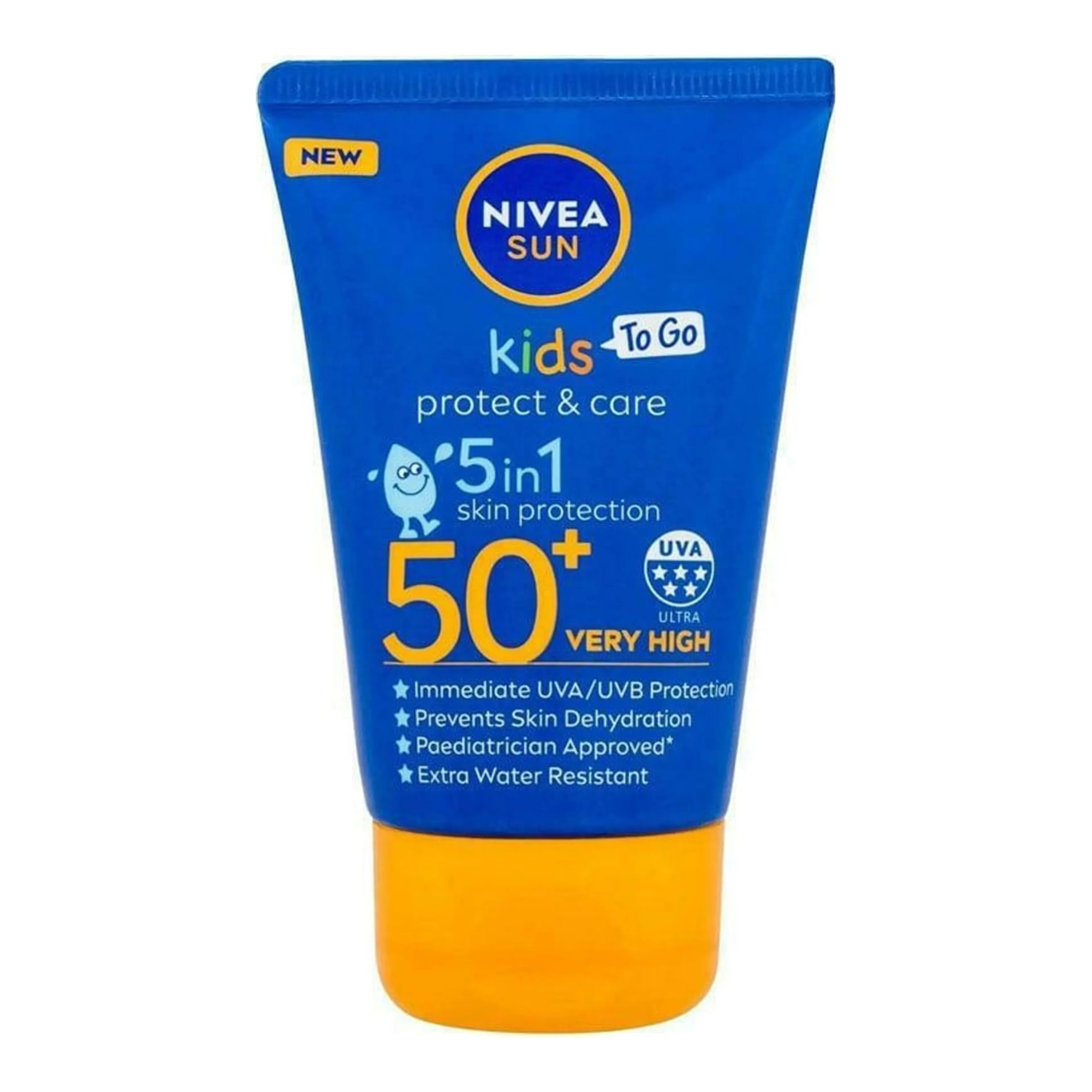 Nivea Sun Kids Protect & Care SPF50+ Αδιάβροχο Παιδικό Αντηλιακό Γαλάκτωμα