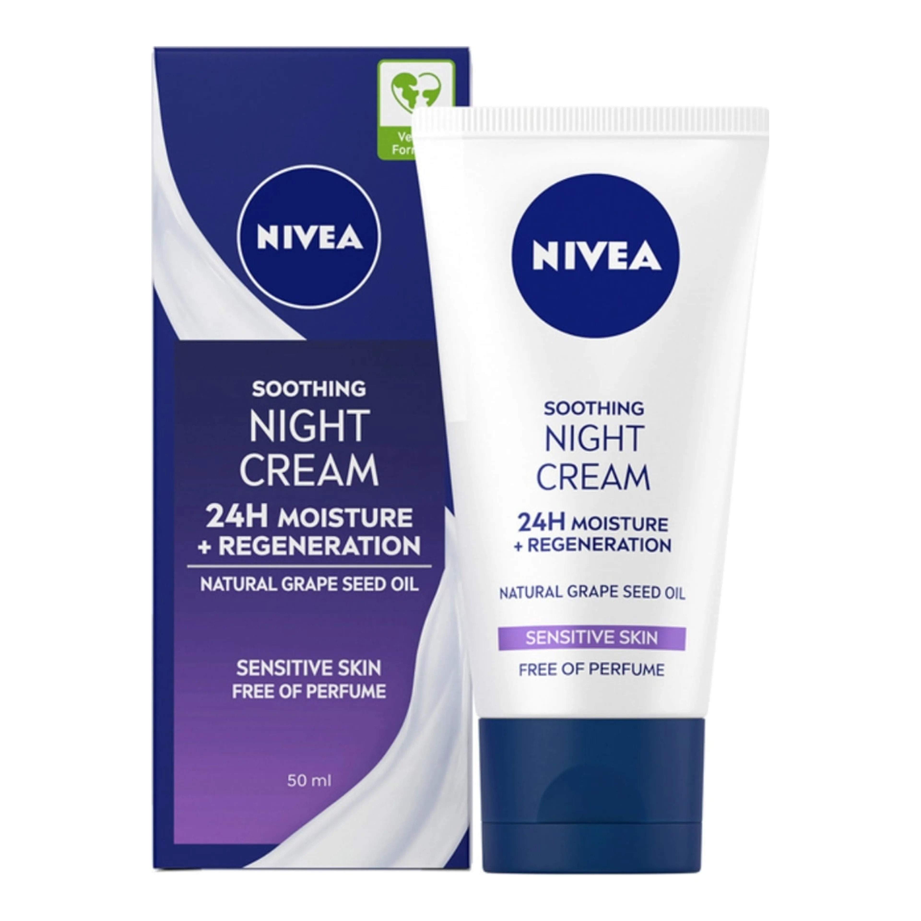 Κρέμα Προσώπου Nivea Daily Essentials Sensitive Night Cream 24ωρη Ενυδατική Νυκτός