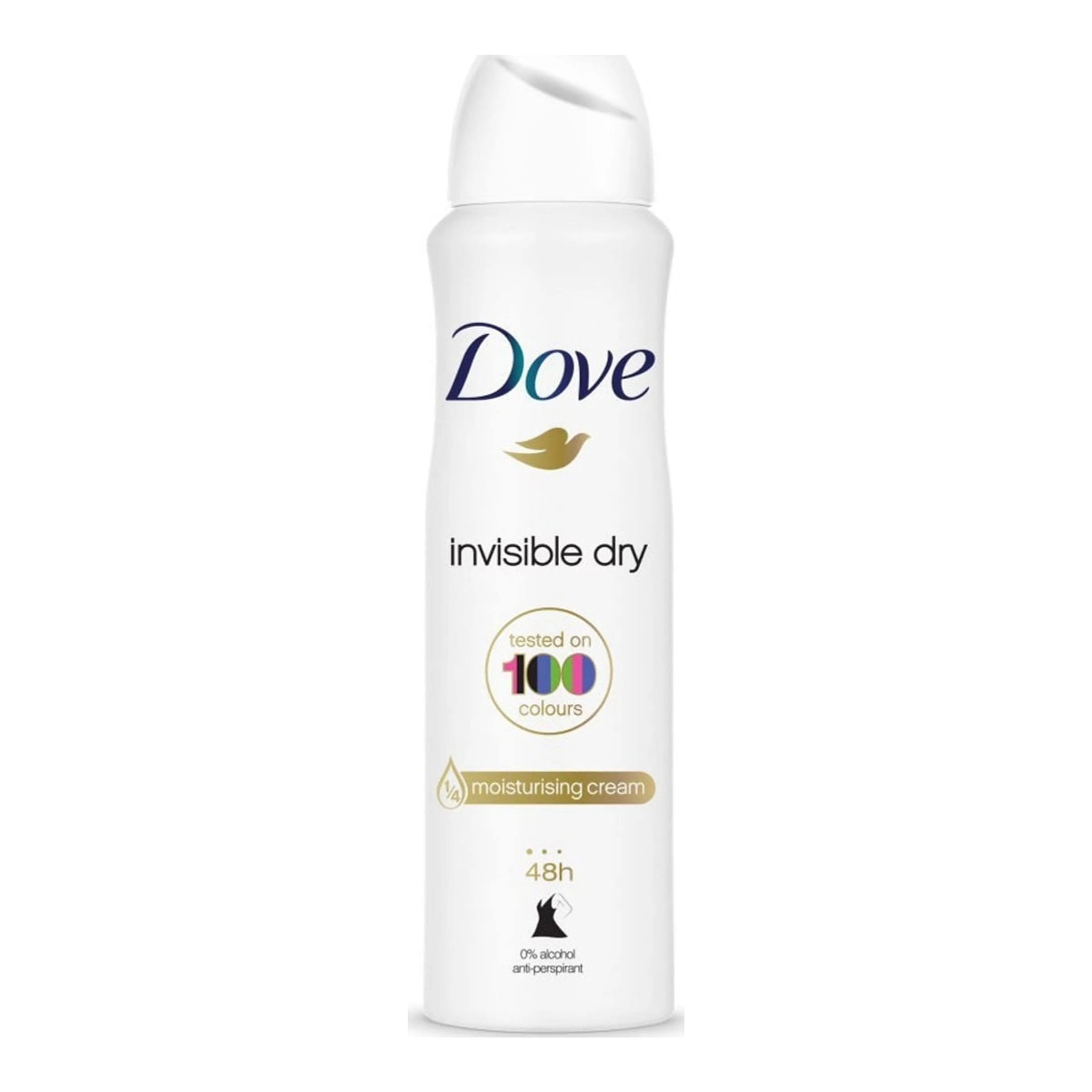 Αποσμητικό Dove Invisible Dry Tested on 100 Colours 48h σε Spray