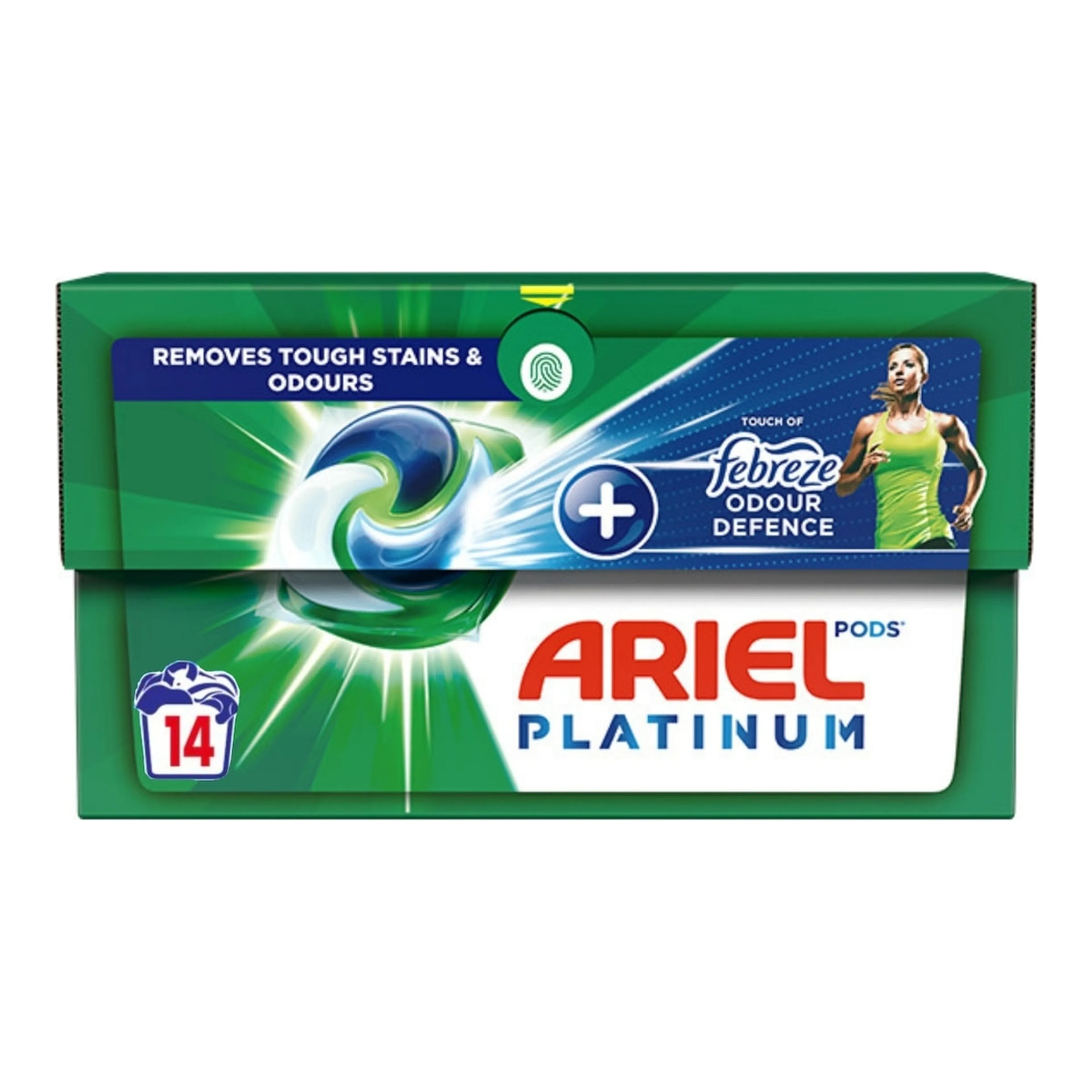 Απορρυπαντικό Ρούχων Ariel Fresh Συμπυκνωμένο (14 Κάψουλες)
