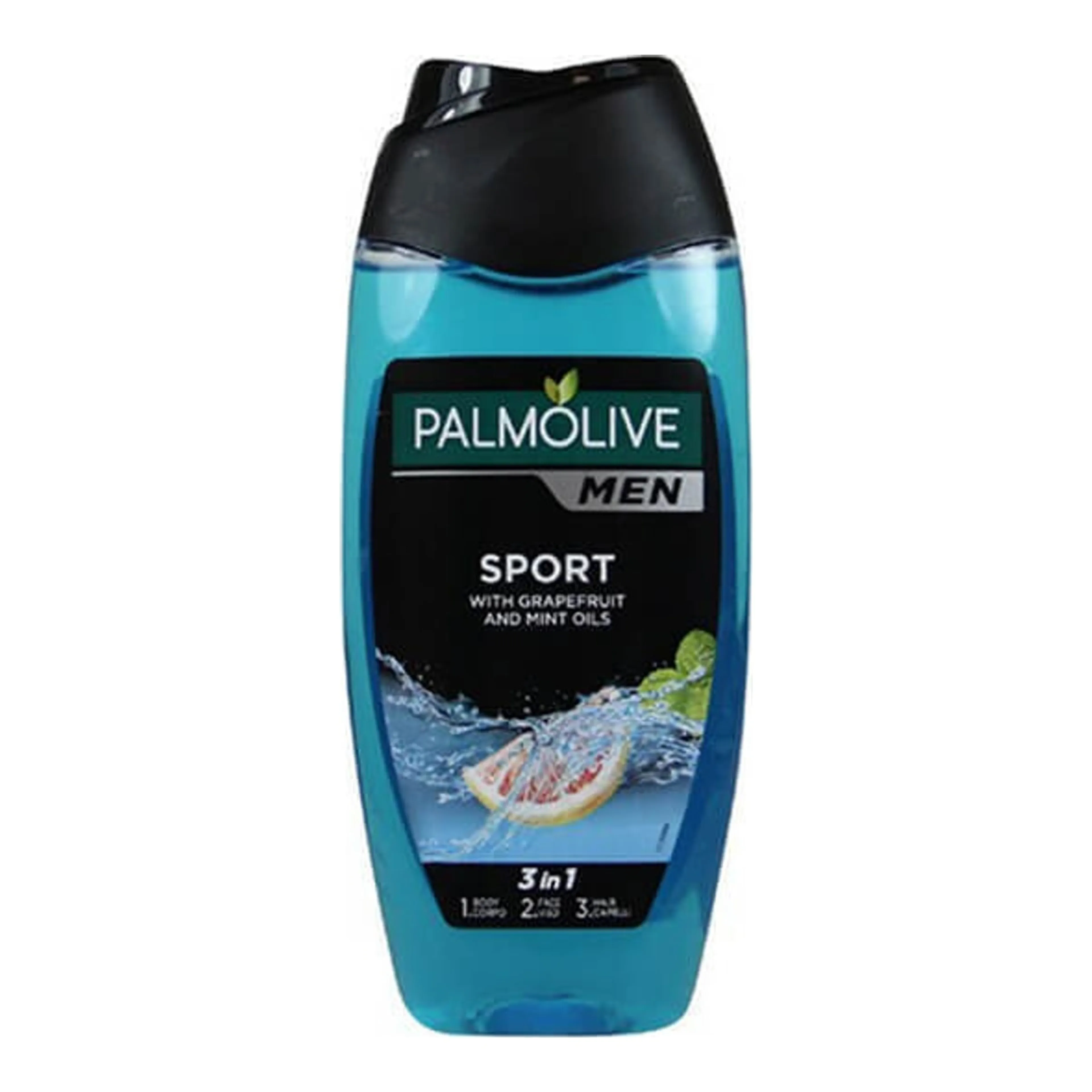 Αφρόλουτρο Palmolive Men Sport σε Gel για Άνδρες με Γλυκερίνη & Άρωμα Μέντα
