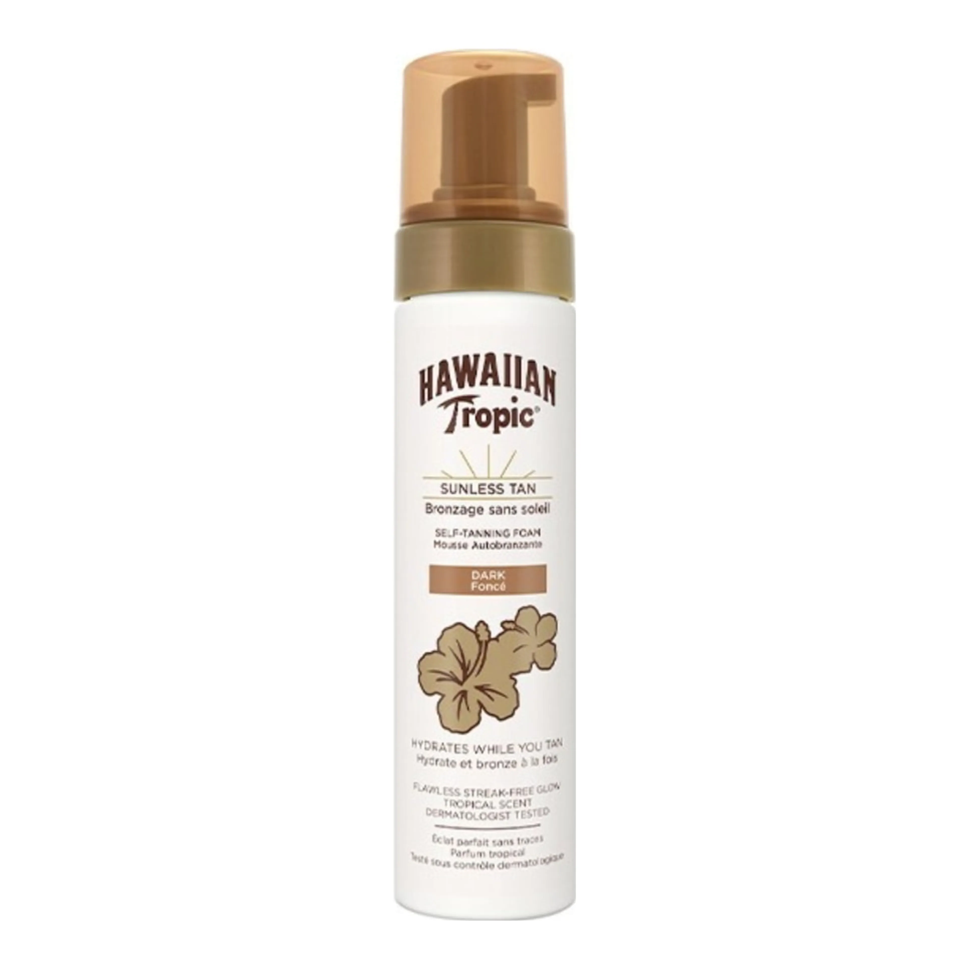 Hawaiian Tropic Sunless Self Tanning Mousse Σώματος Dark