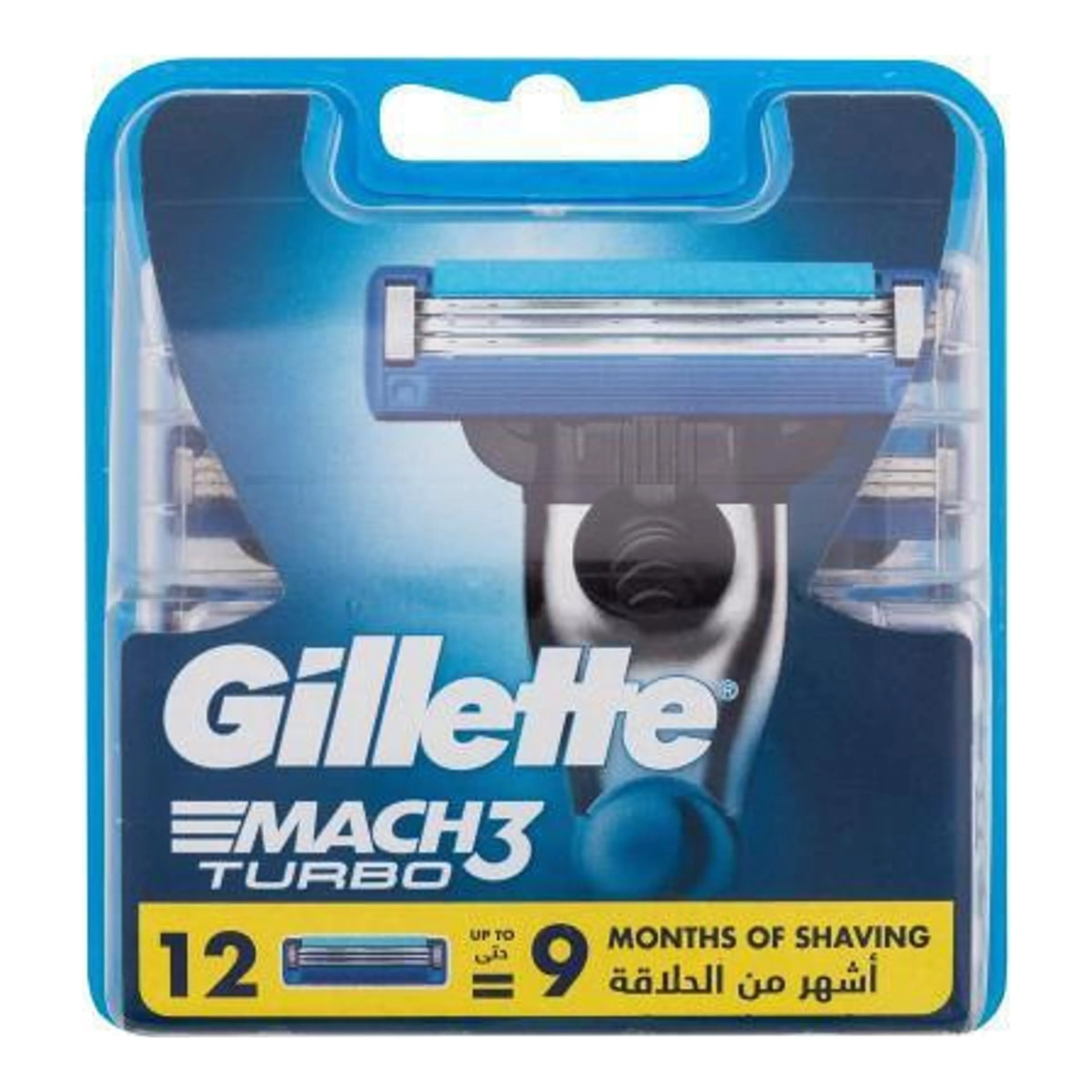 Ξυραφάκια Gillette Mach3 Turbo Ανταλλακτικές Λεπίδες