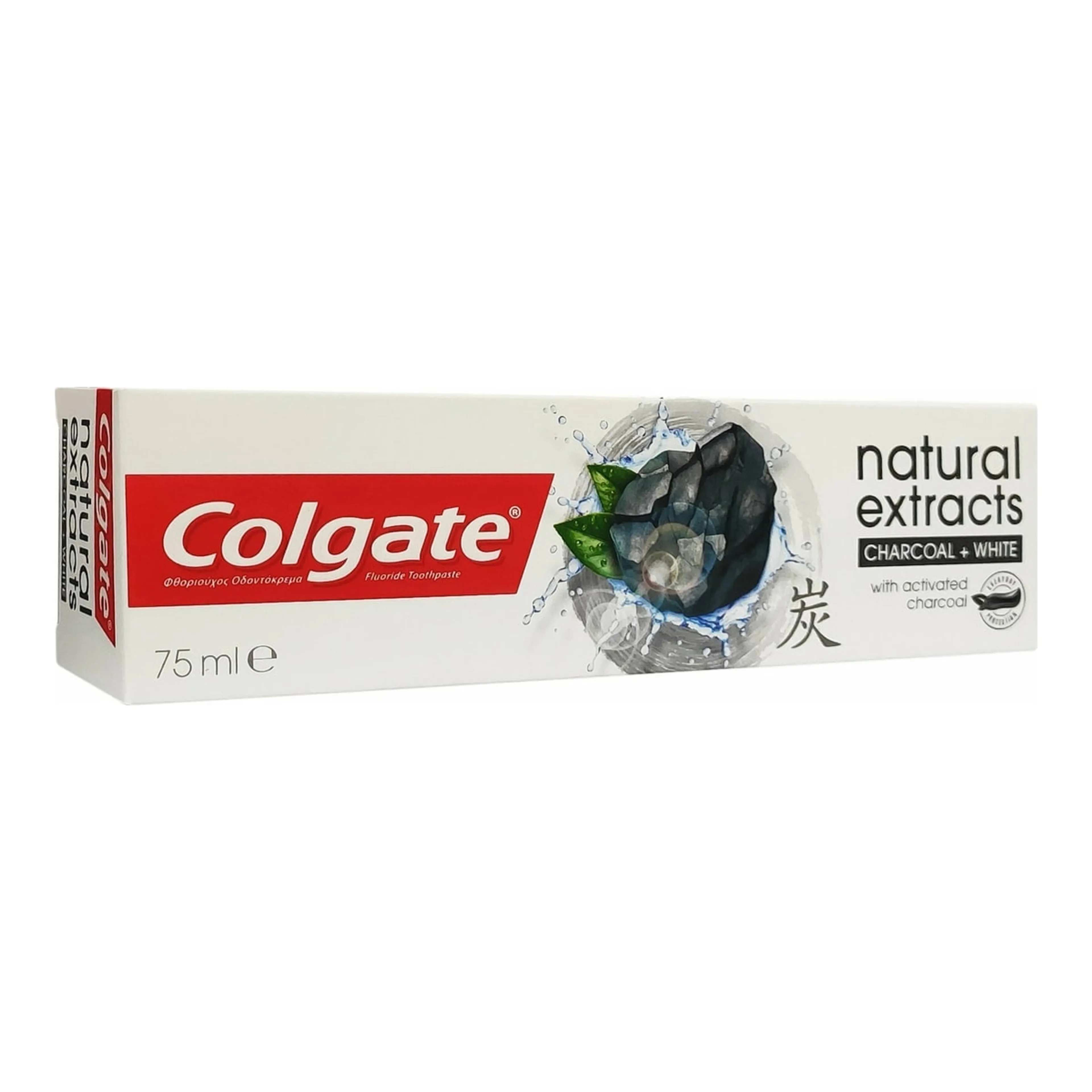 Οδοντόκρεμα Colgate Natural Extracts Charcoal με Ενεργό Άνθρακα για Λεύκανση