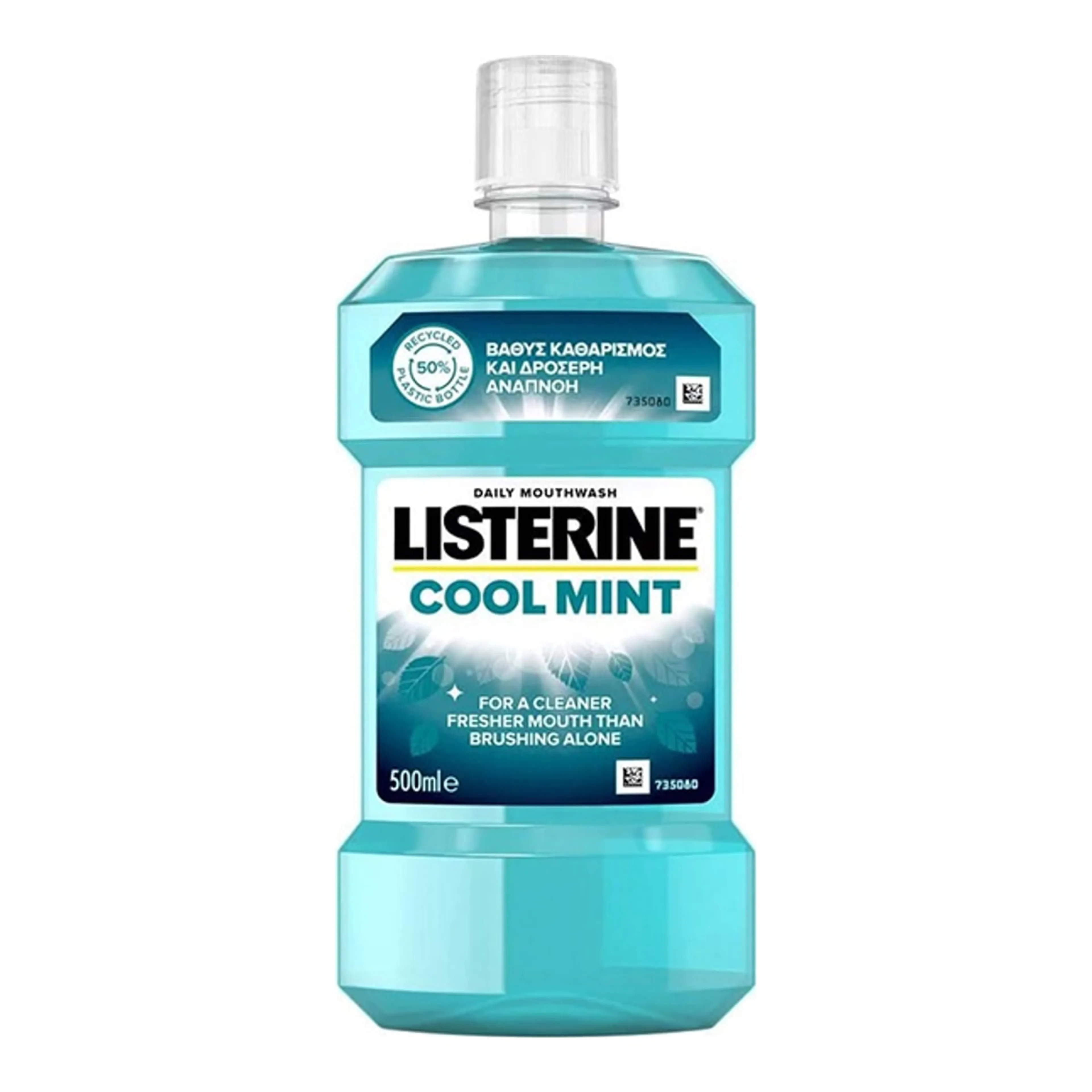 Στοματικό Διάλυμα Listerine Cool Mint κατά της Πλάκας & της Κακοσμίας
