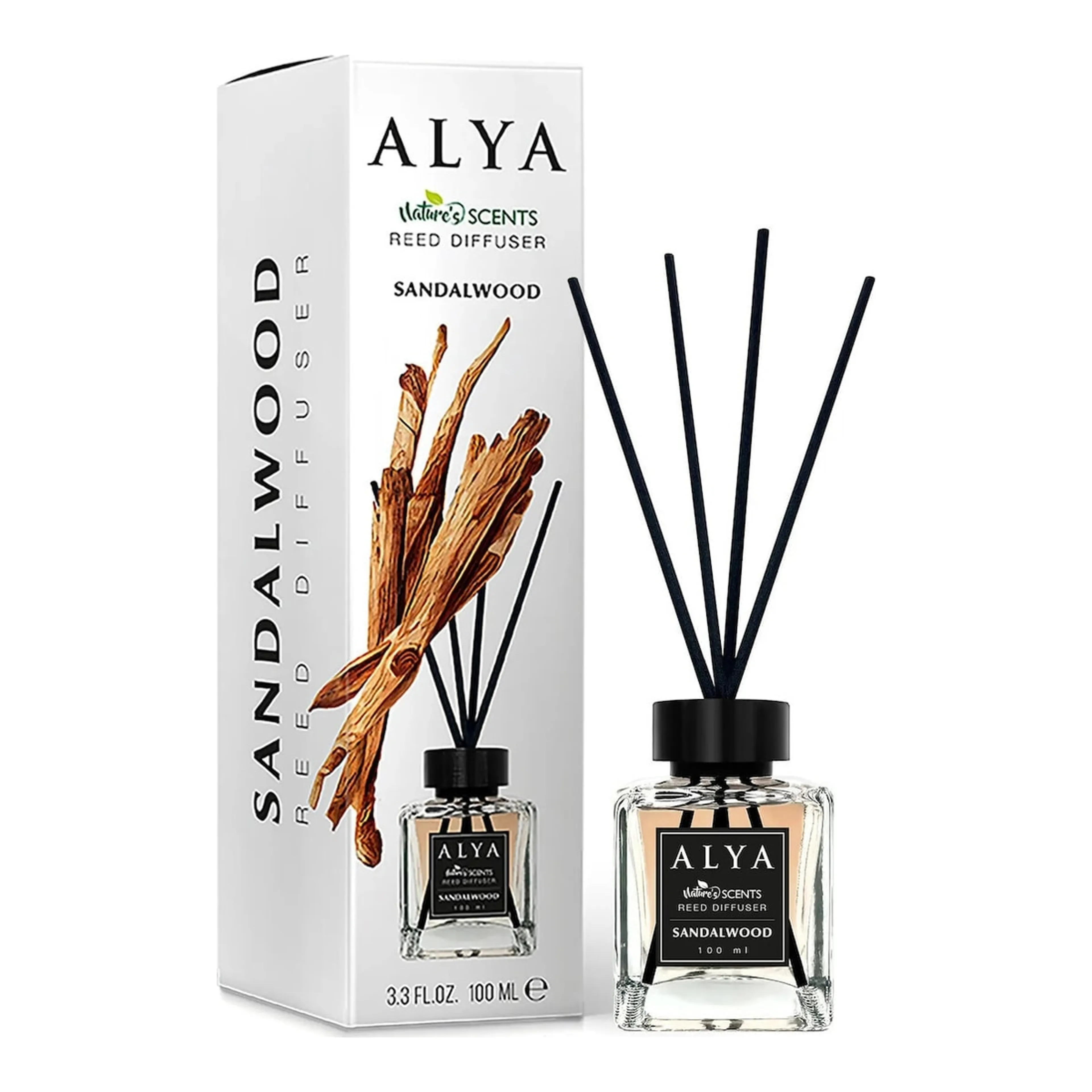 Αρωματικό Χώρου Alya Diffuser Αρωμ με Άρωμα Sandalwood 52594