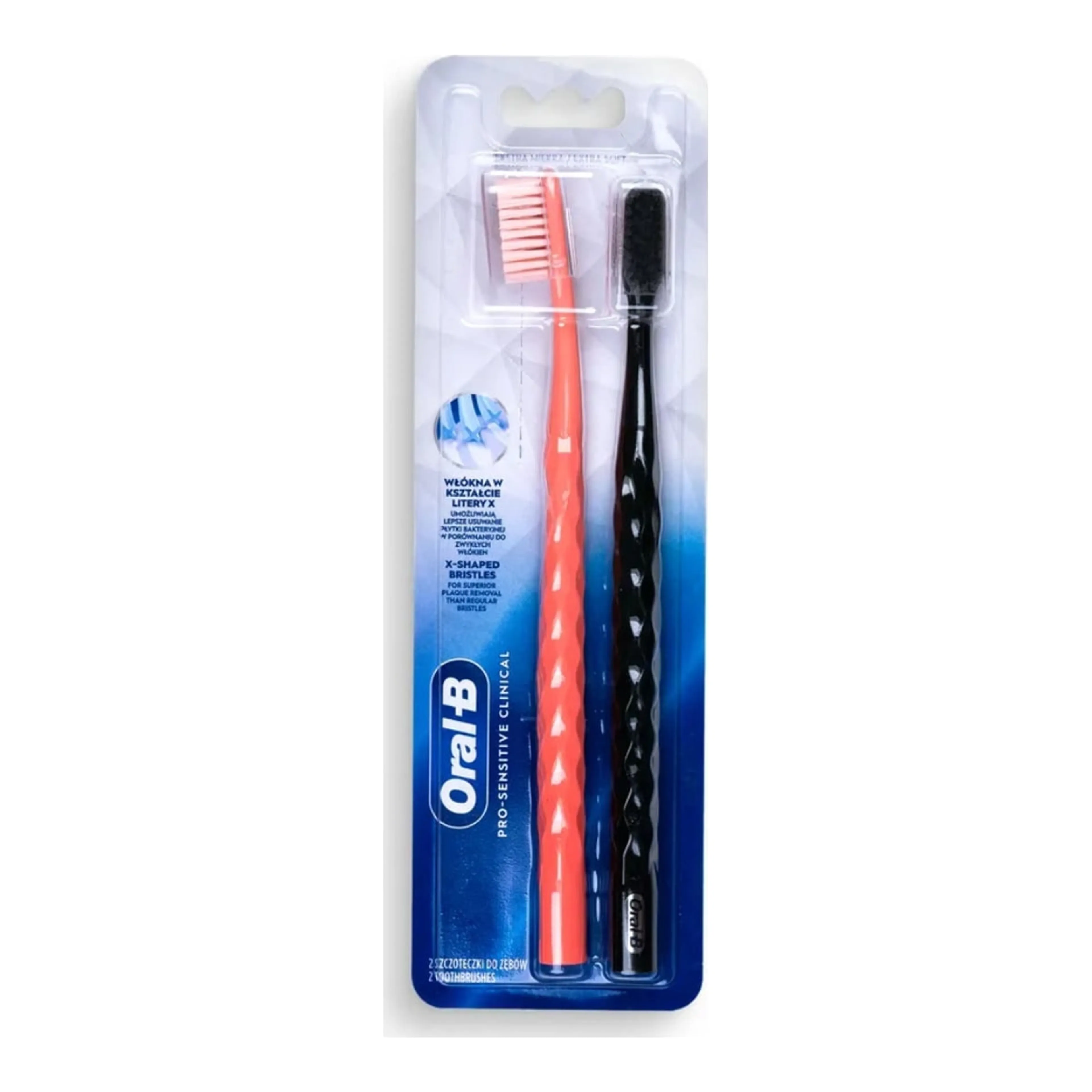 Οδοντόβουρτσα Oral-B Sensitive Extra Soft Pink/black
