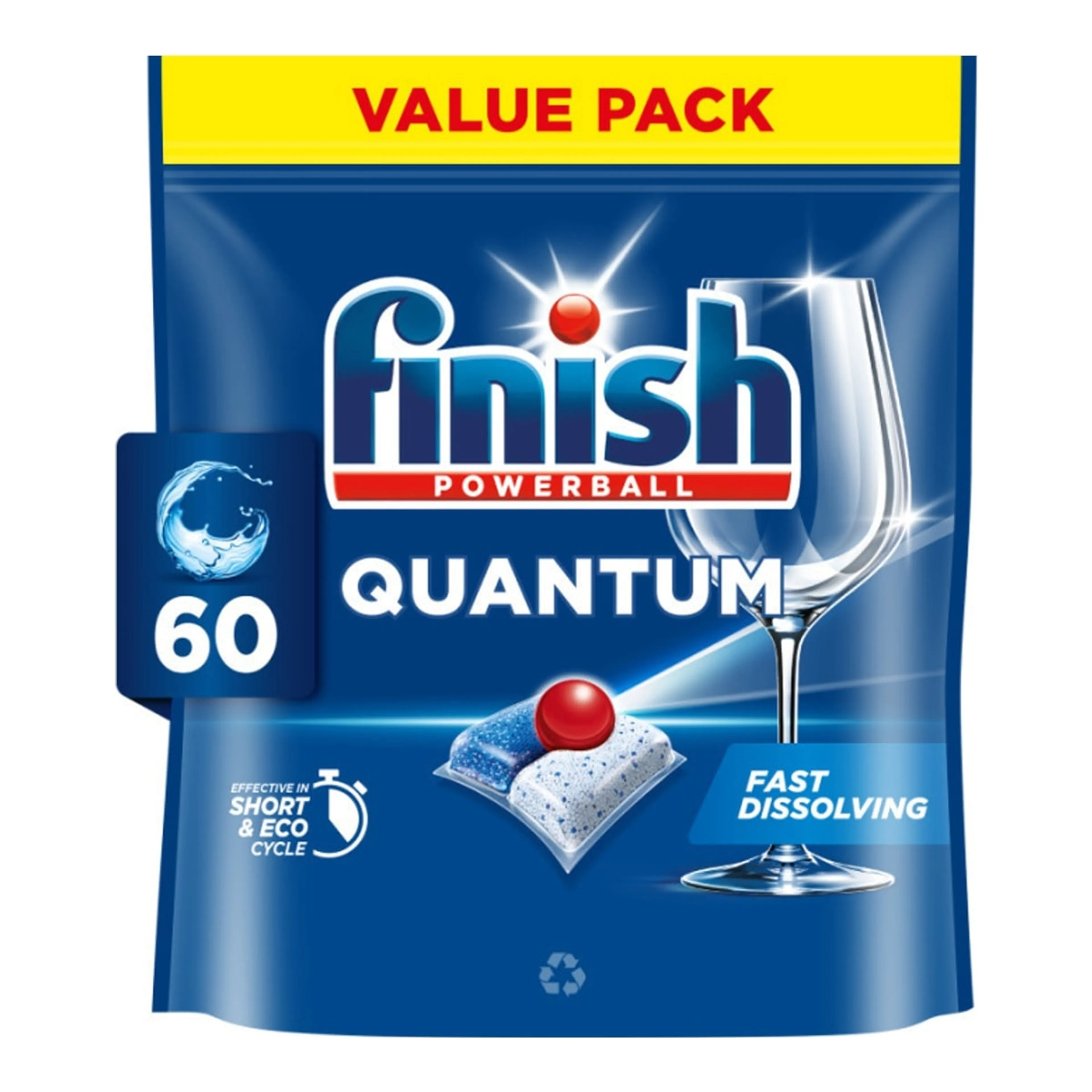 Απορρυπαντικό Πλυντηρίου Πιάτων OEM Quantum 60 Κάψουλες 62867