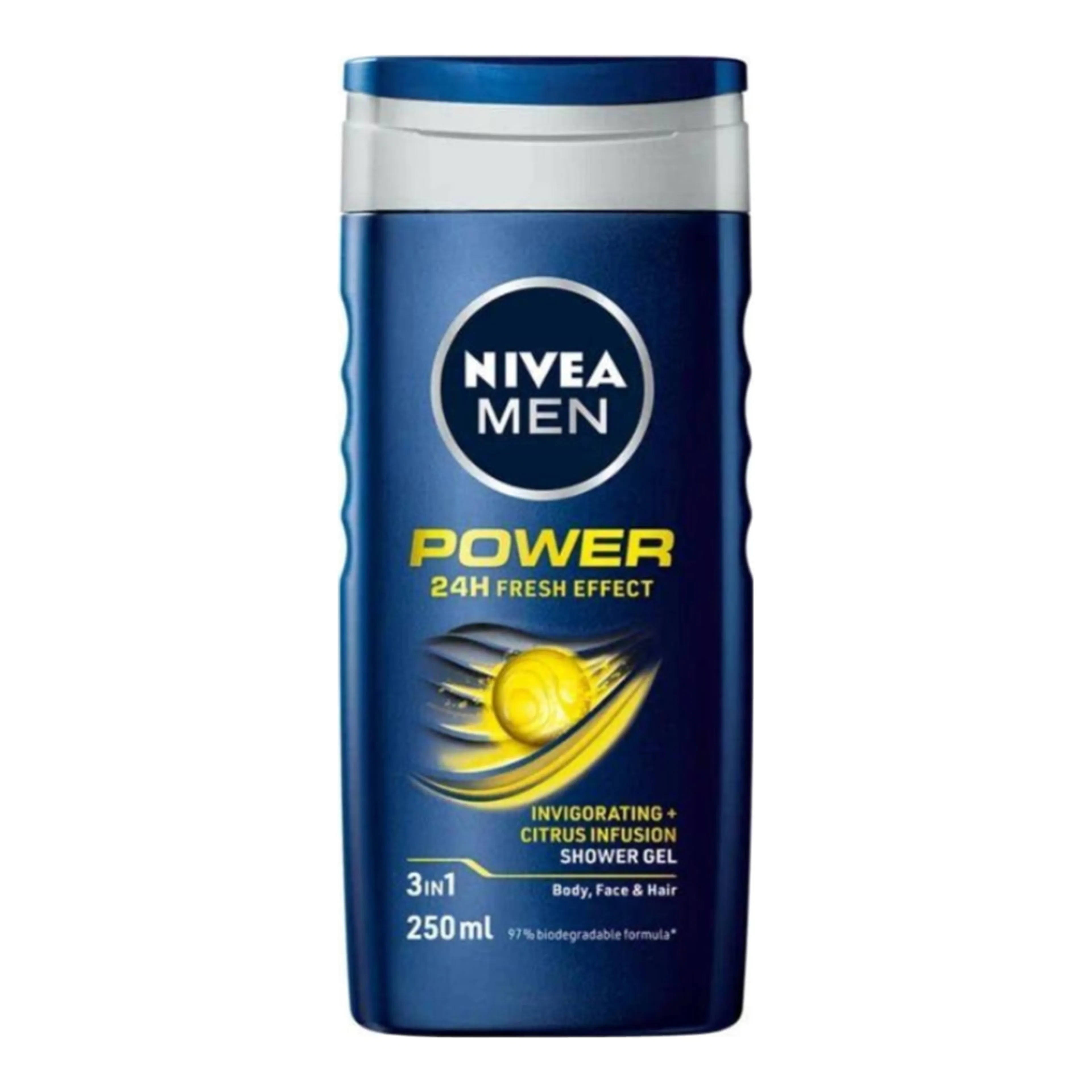 Αφρόλουτρο Nivea Power σε Gel για Άνδρες με Βρώμη & Άρωμα Μέντα