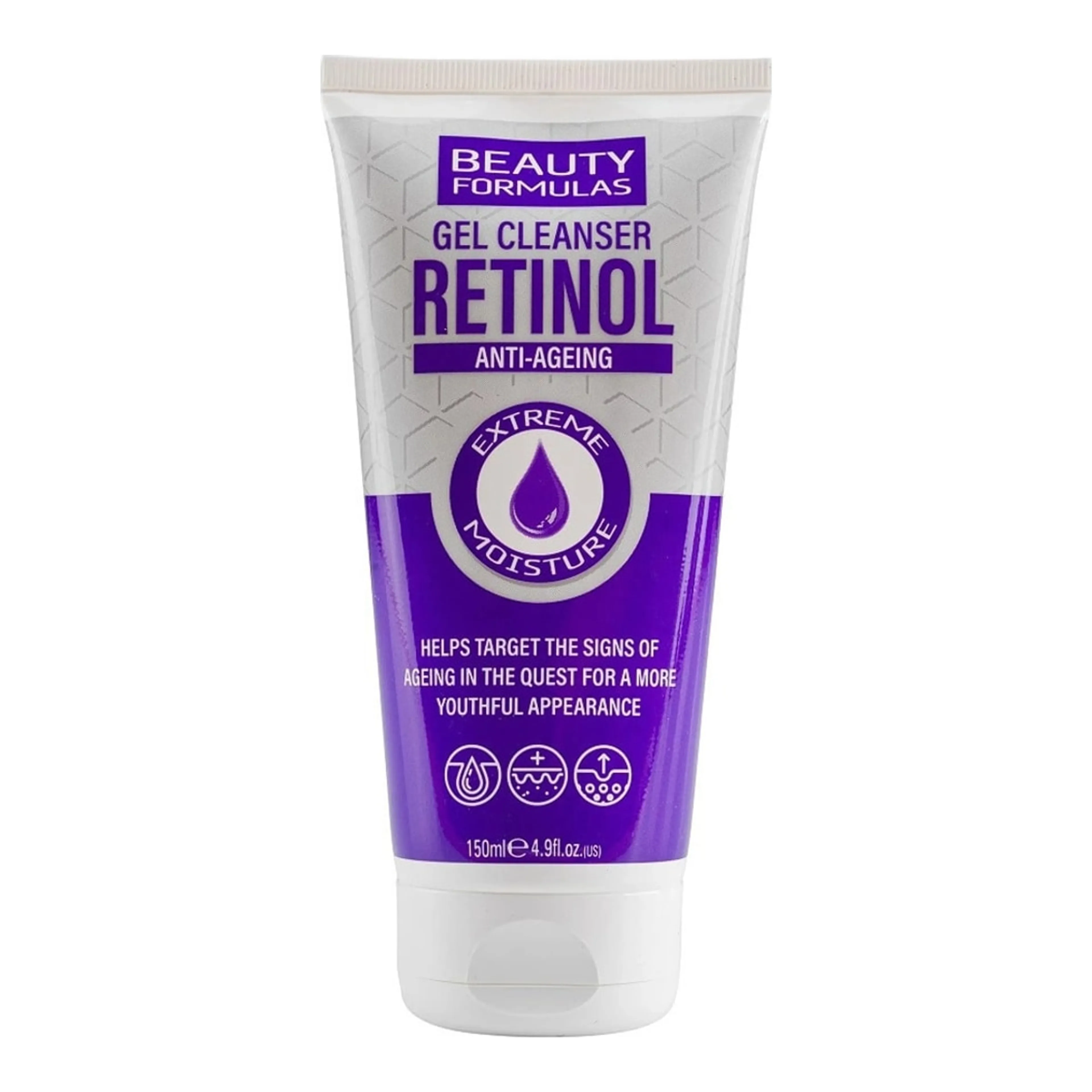 Καθαριστικό Προσώπου Beauty Formulas Retinol Gel Καθαρισμού