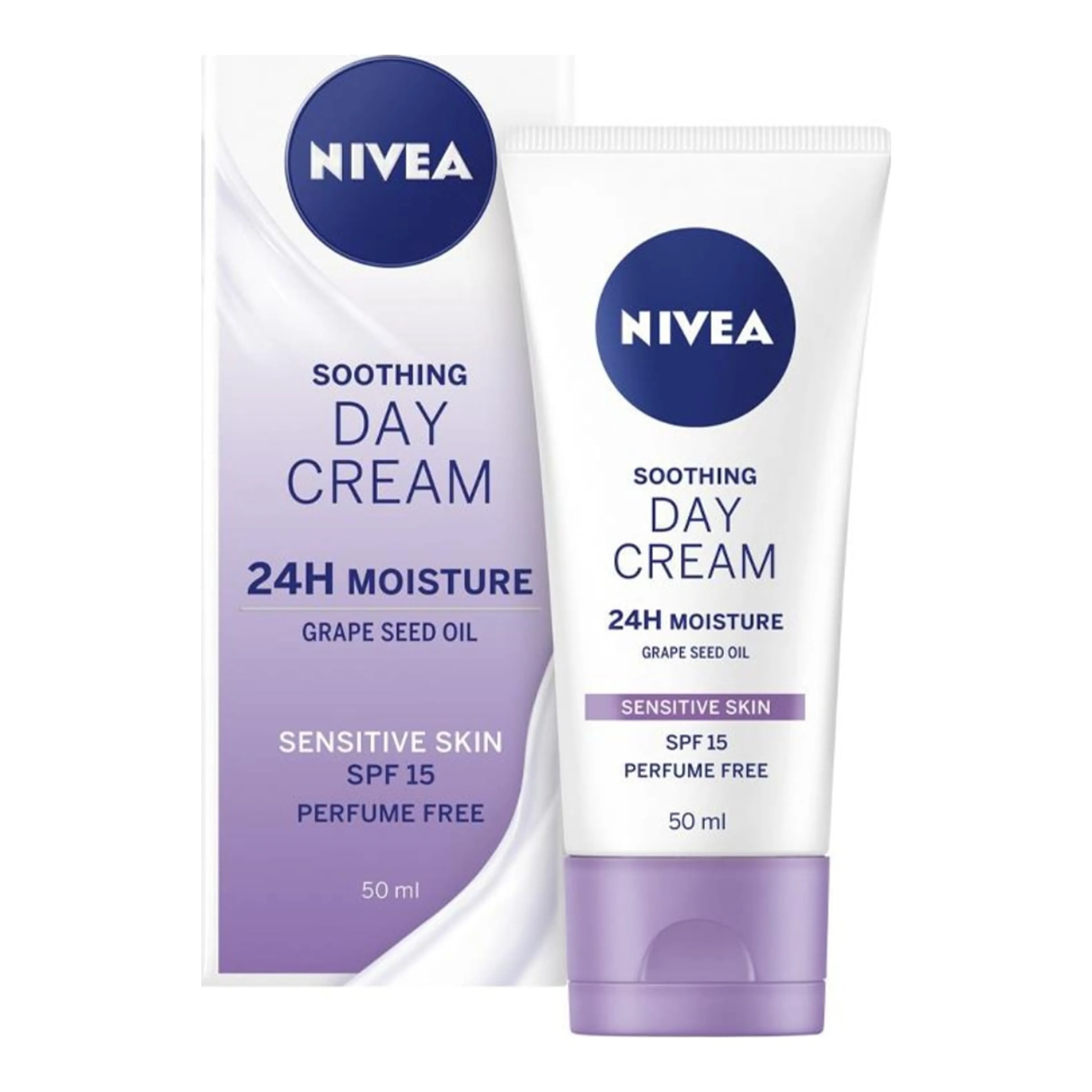 Κρέμα Προσώπου Nivea Soothing Day 24ωρη Ενυδατική Ημέρας με SPF15 κατά της Ερυθρότητας