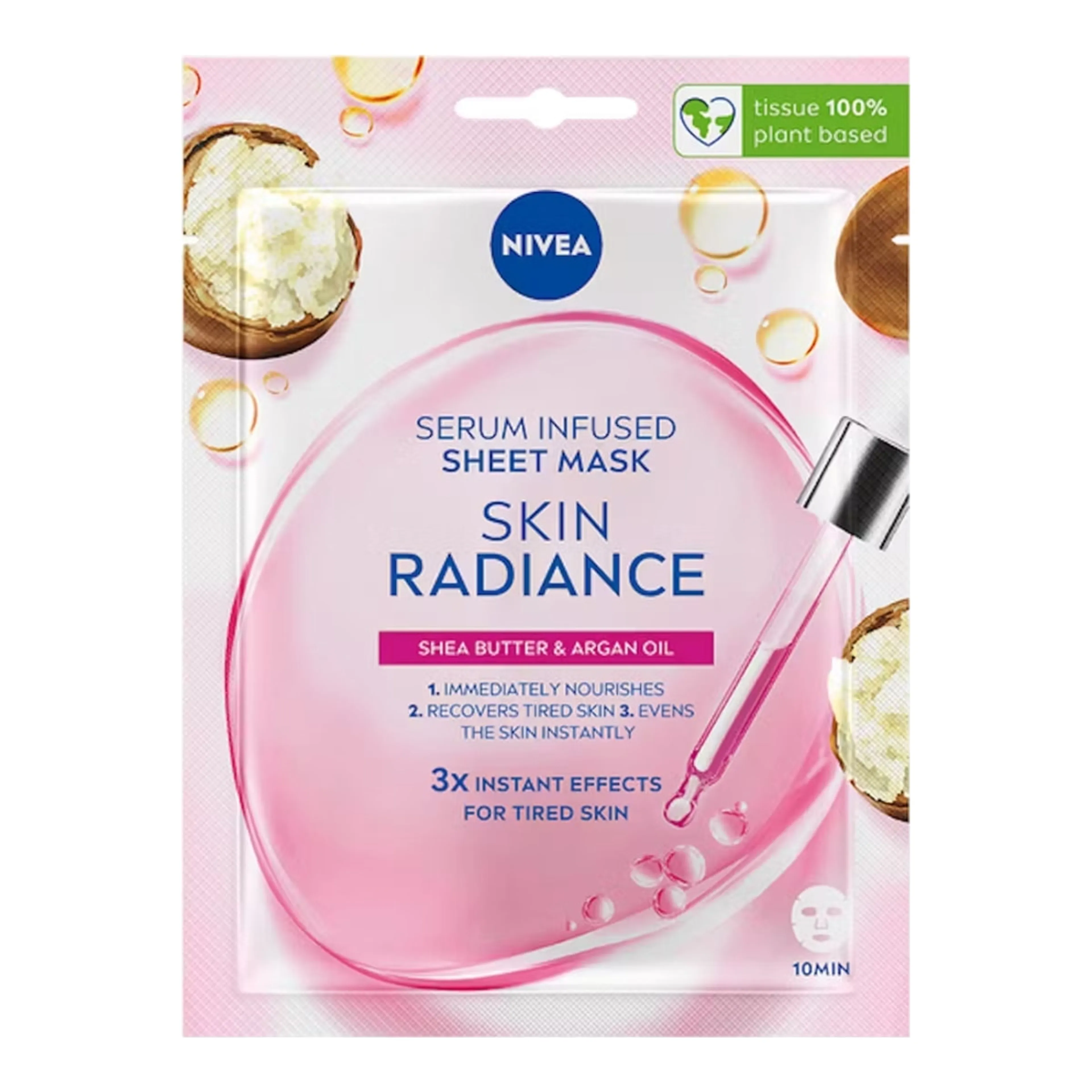 Μάσκα Προσώπου Nivea Skin Radiance Sheet