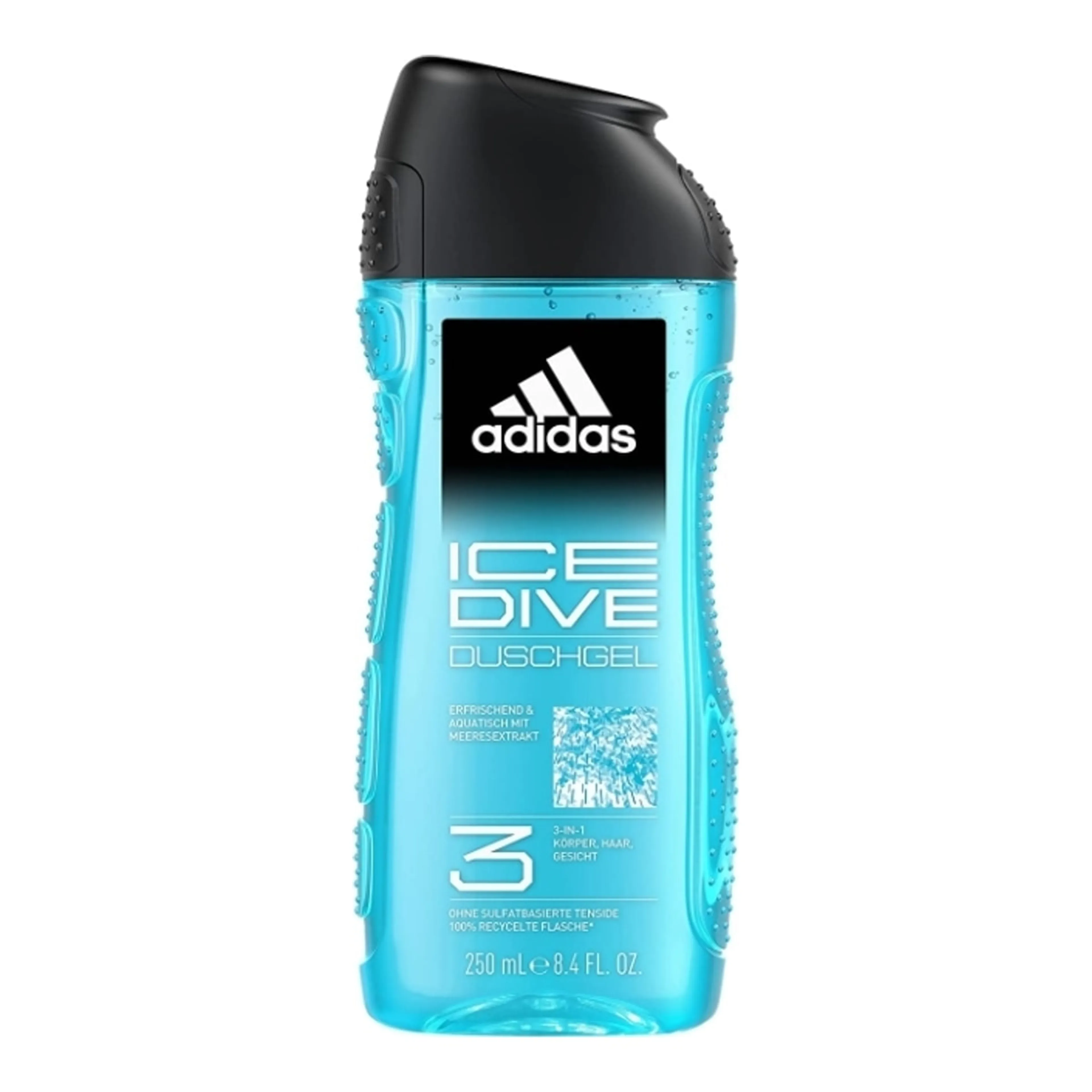 Αφρόλουτρο adidas Ice Dive 3-in-1 σε Gel για Άνδρες για Θρέψη