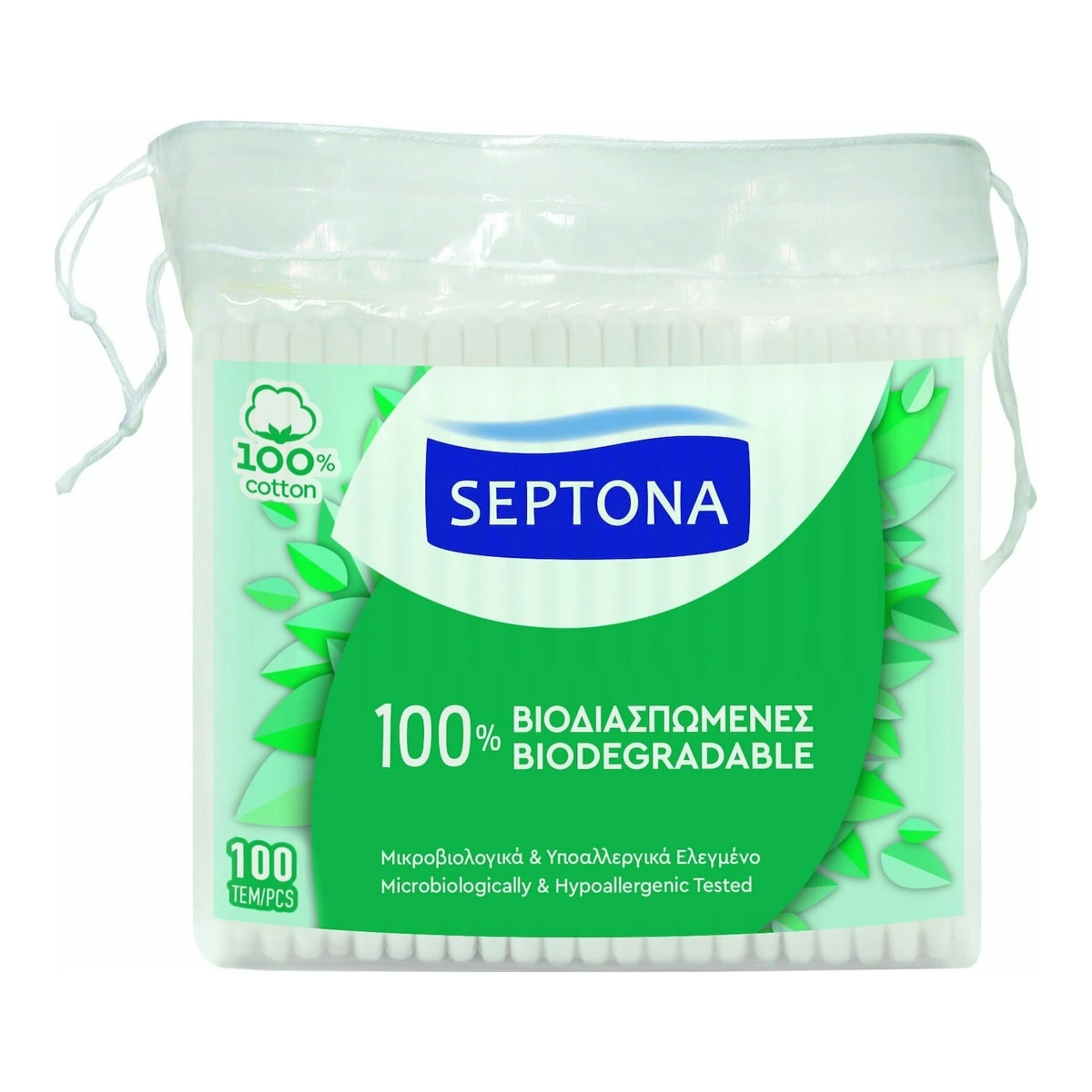 Μπατονέτες Septona Bio Βιοδιασπώμενες σε Σακουλάκι