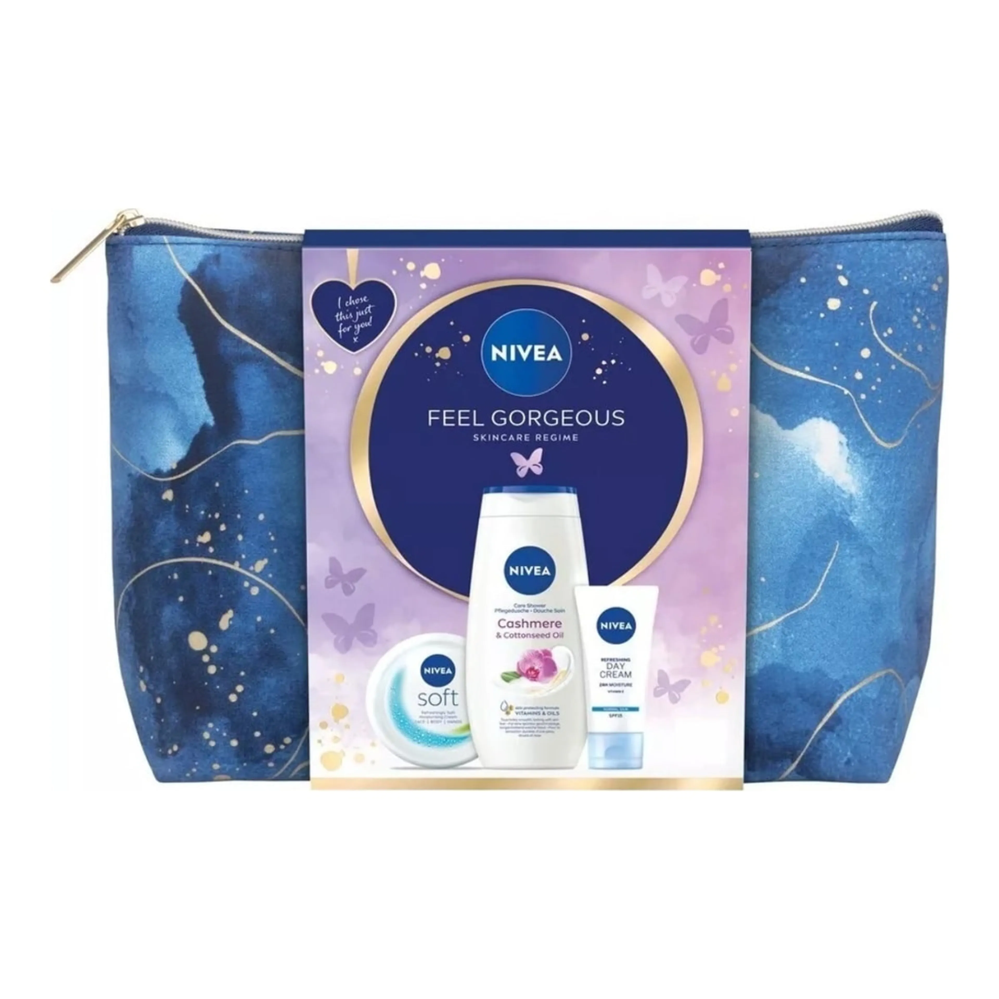 Nivea Feel Gorgeous Σετ Περιποίησης για Ενυδάτωση & Καθαρισμό Σώματος