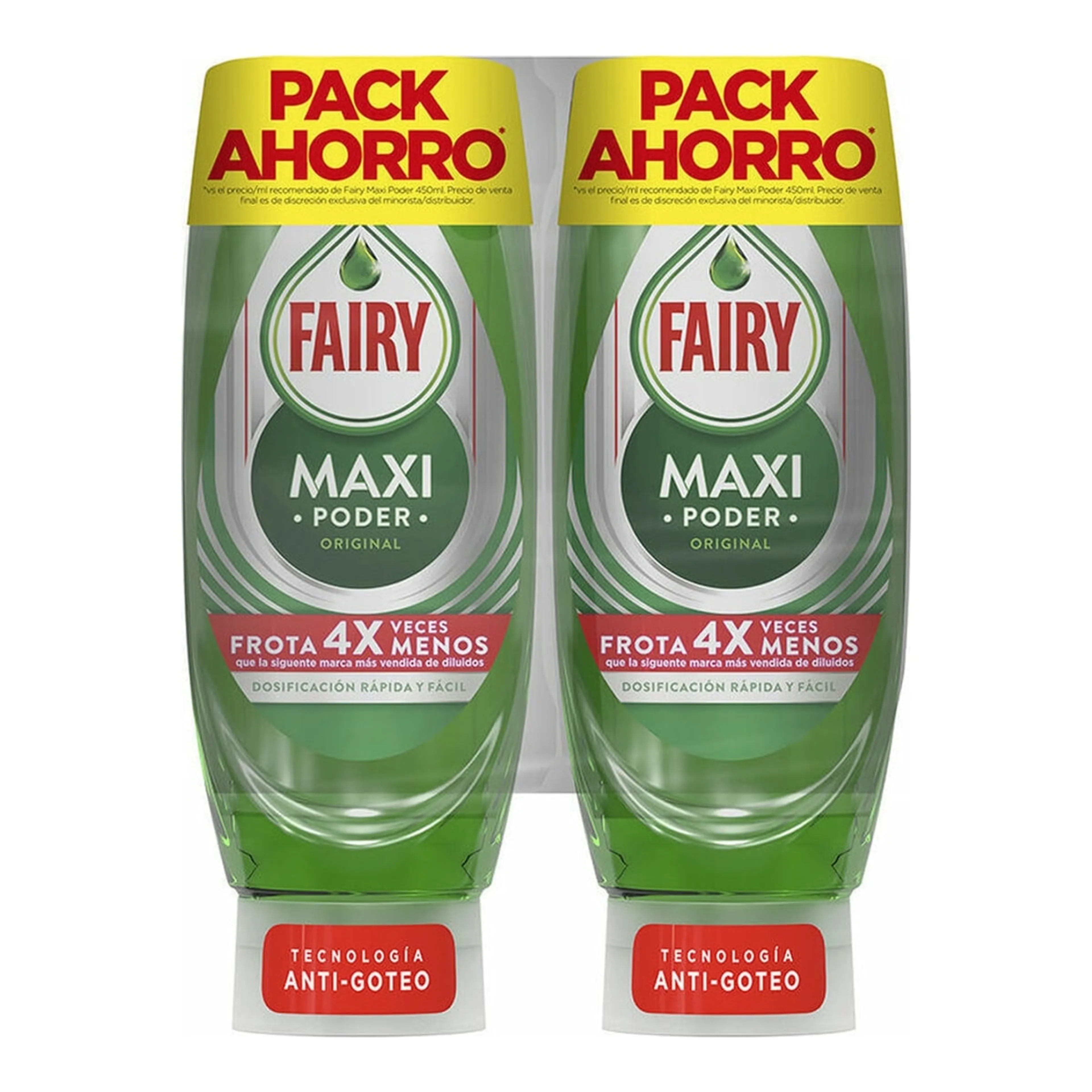 Υγρό Πιάτων Fairy Maxi Poder Original