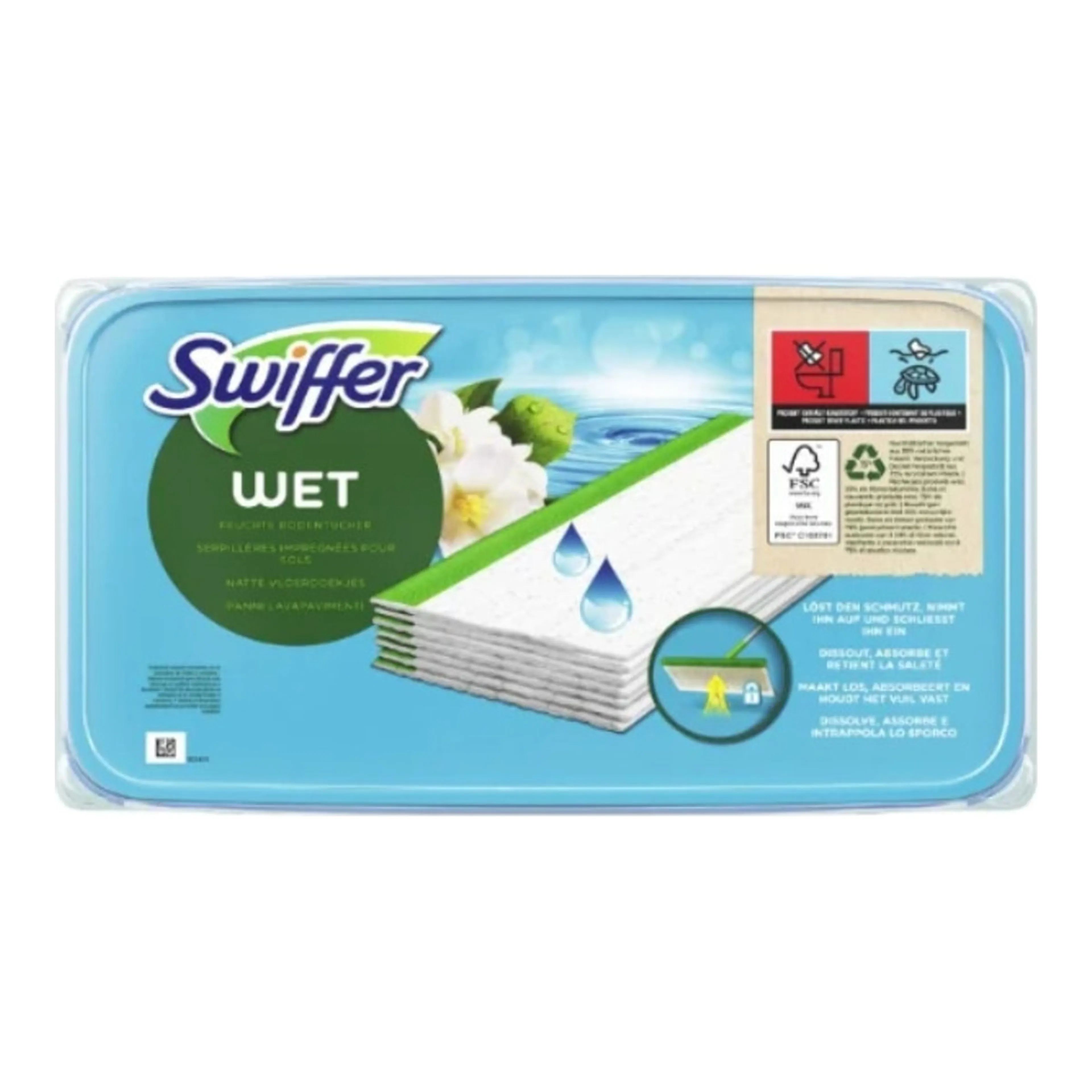 Swiffer Fresh Morning Ανταλλακτικό Πανί Παρκετέζας