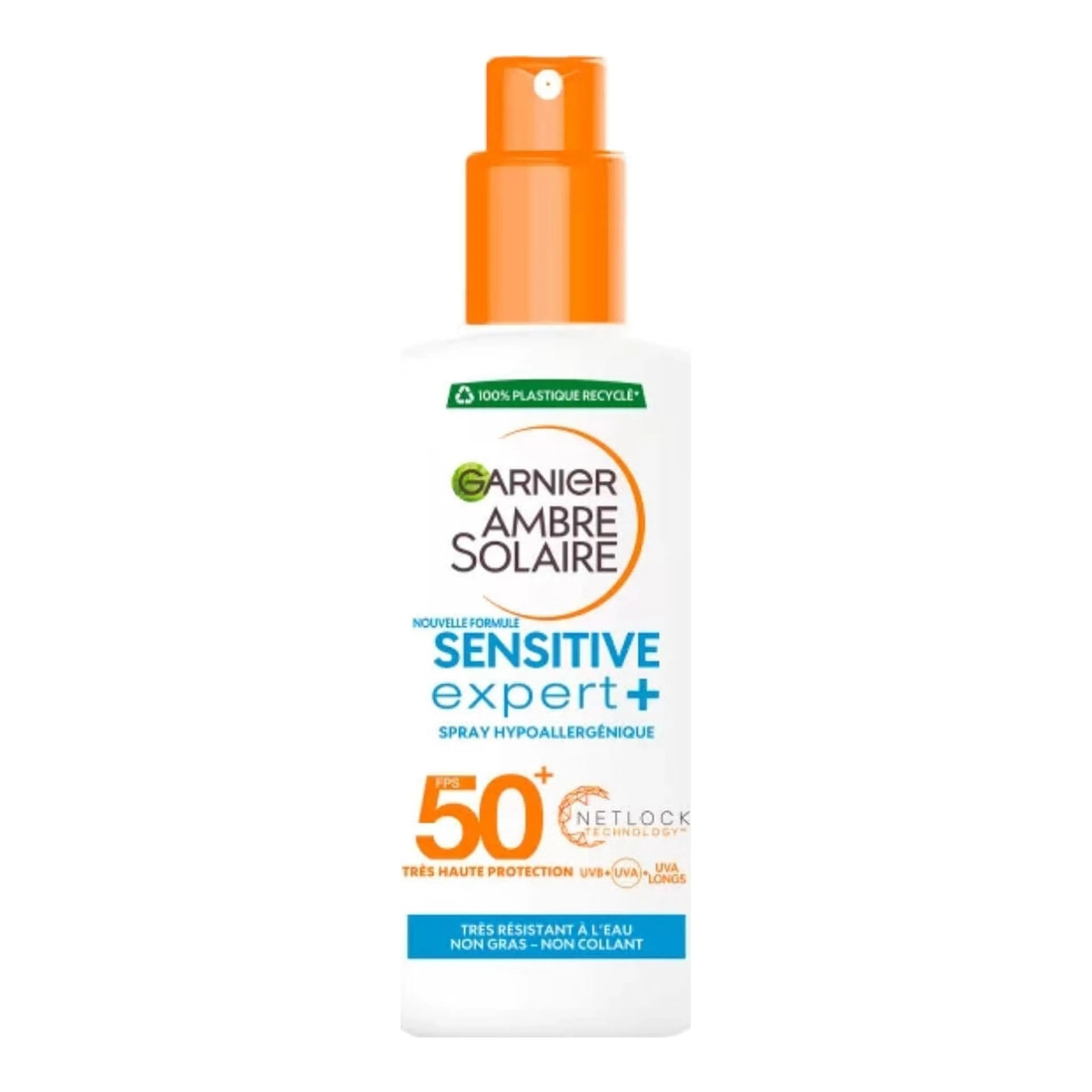 Garnier Ambre Solaire Sensitive Expert+ Αντηλιακό SPF50+ σε Spray