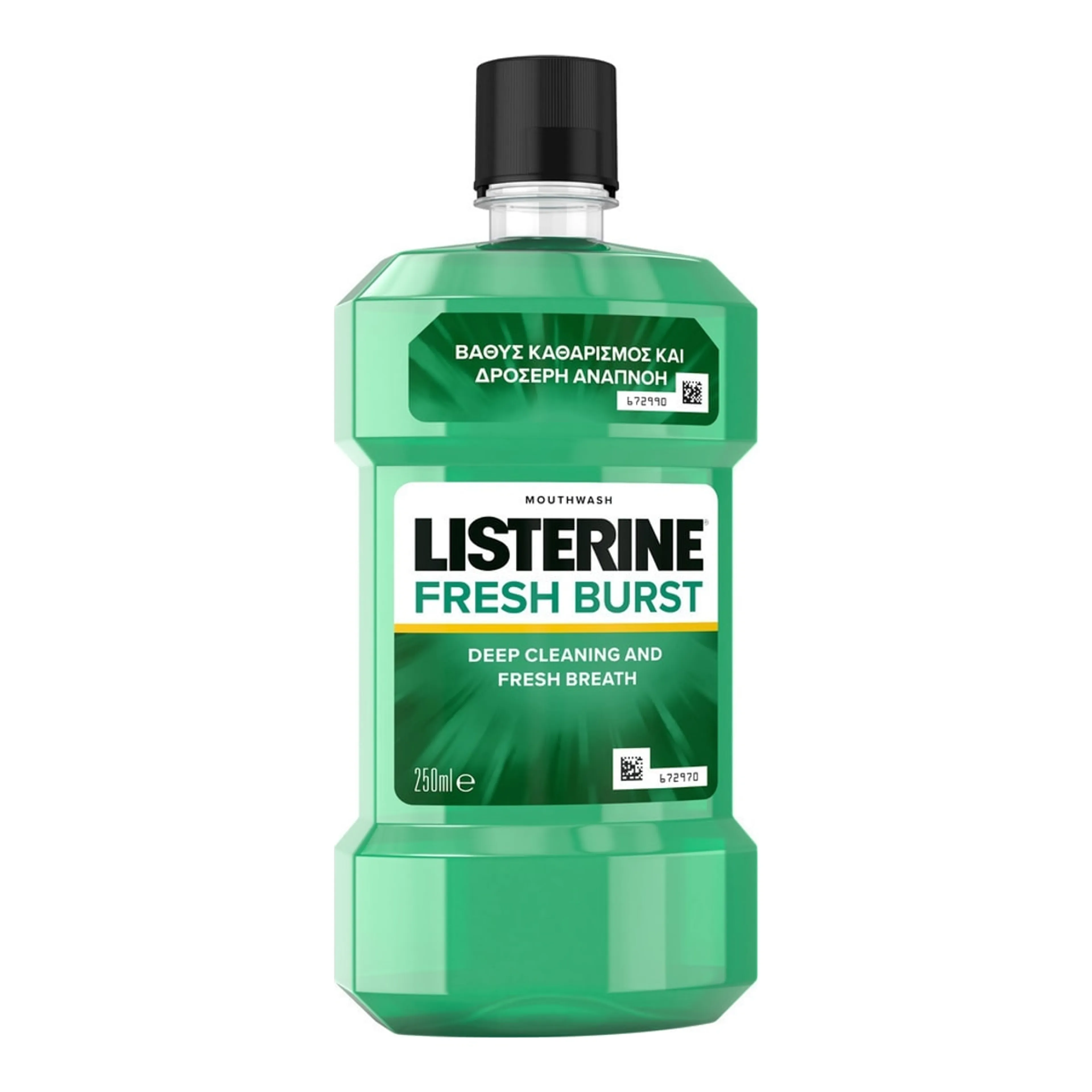 Στοματικό Διάλυμα Listerine Fresh Burst κατά της Πλάκας & της Κακοσμίας
