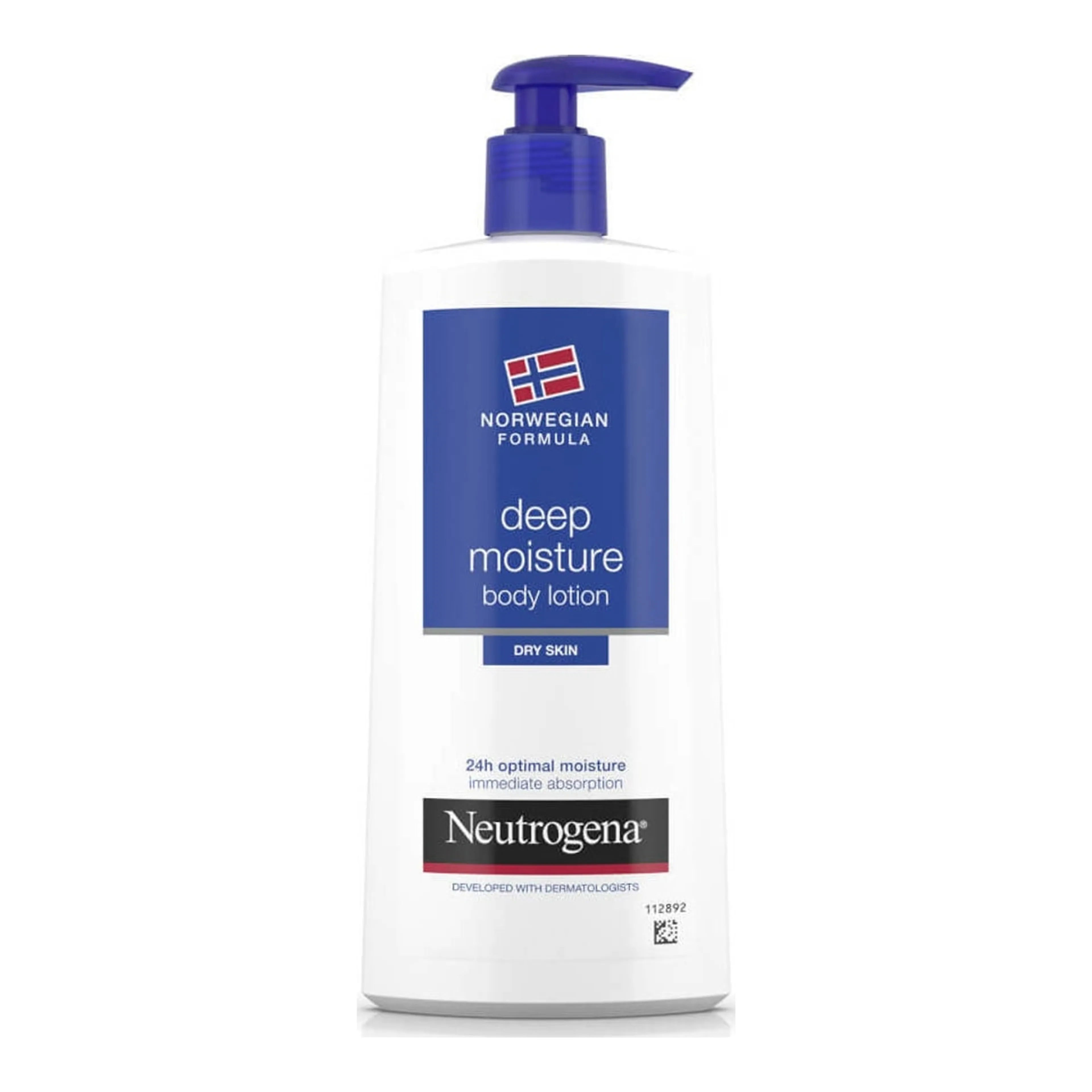 Κρέμα Σώματος Neutrogena Deep Moisture Ενυδατική Lotion με Υαλουρονικό Οξύ για Ξηρές/Πολύ Ξηρές Επιδερμίδες