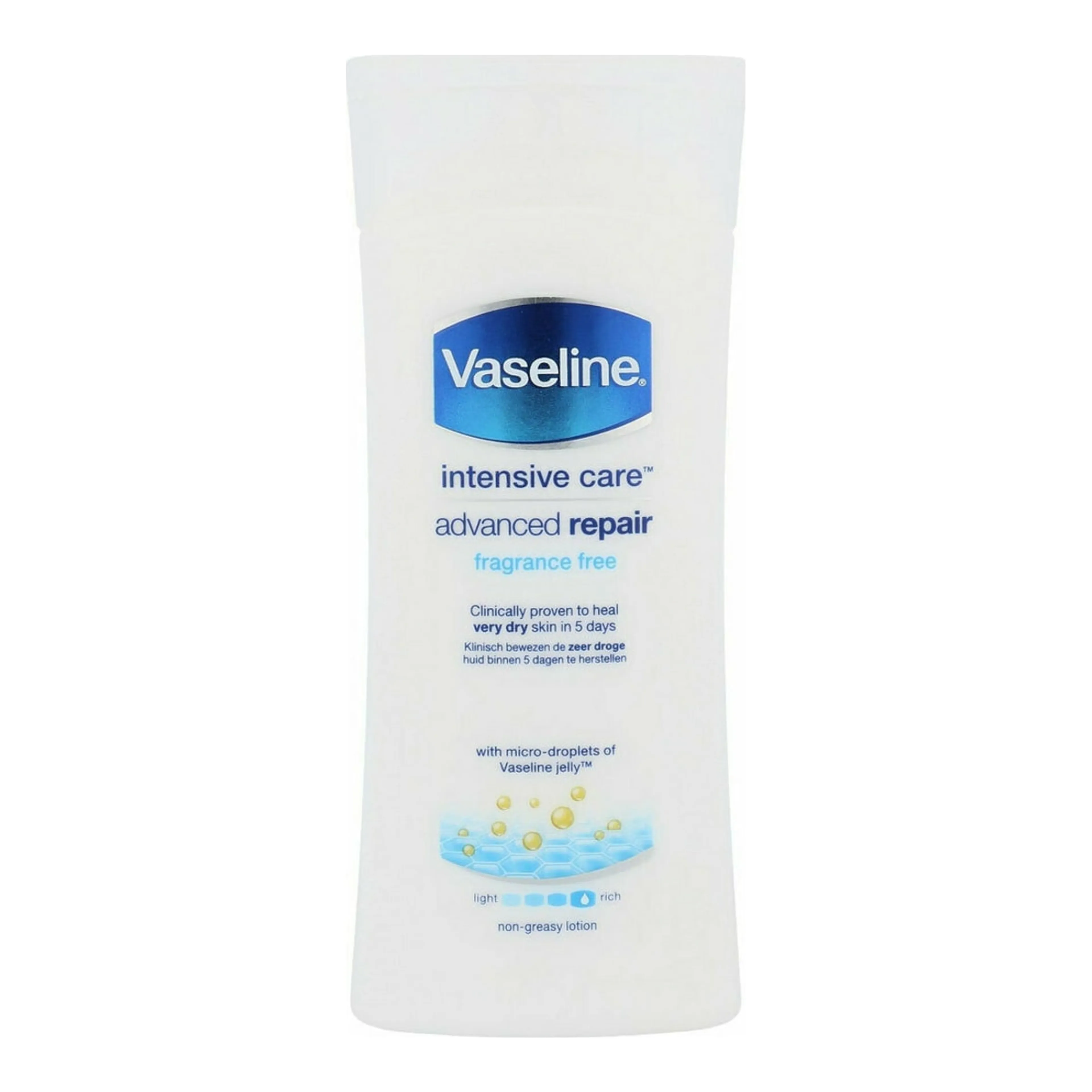 Κρέμα Σώματος Vaseline Intensive Care Advanced Repair Ενυδατική Lotion Ανάπλασης για Ξηρές/Πολύ Ξηρές & Ευαίσθητες Επιδερμίδες