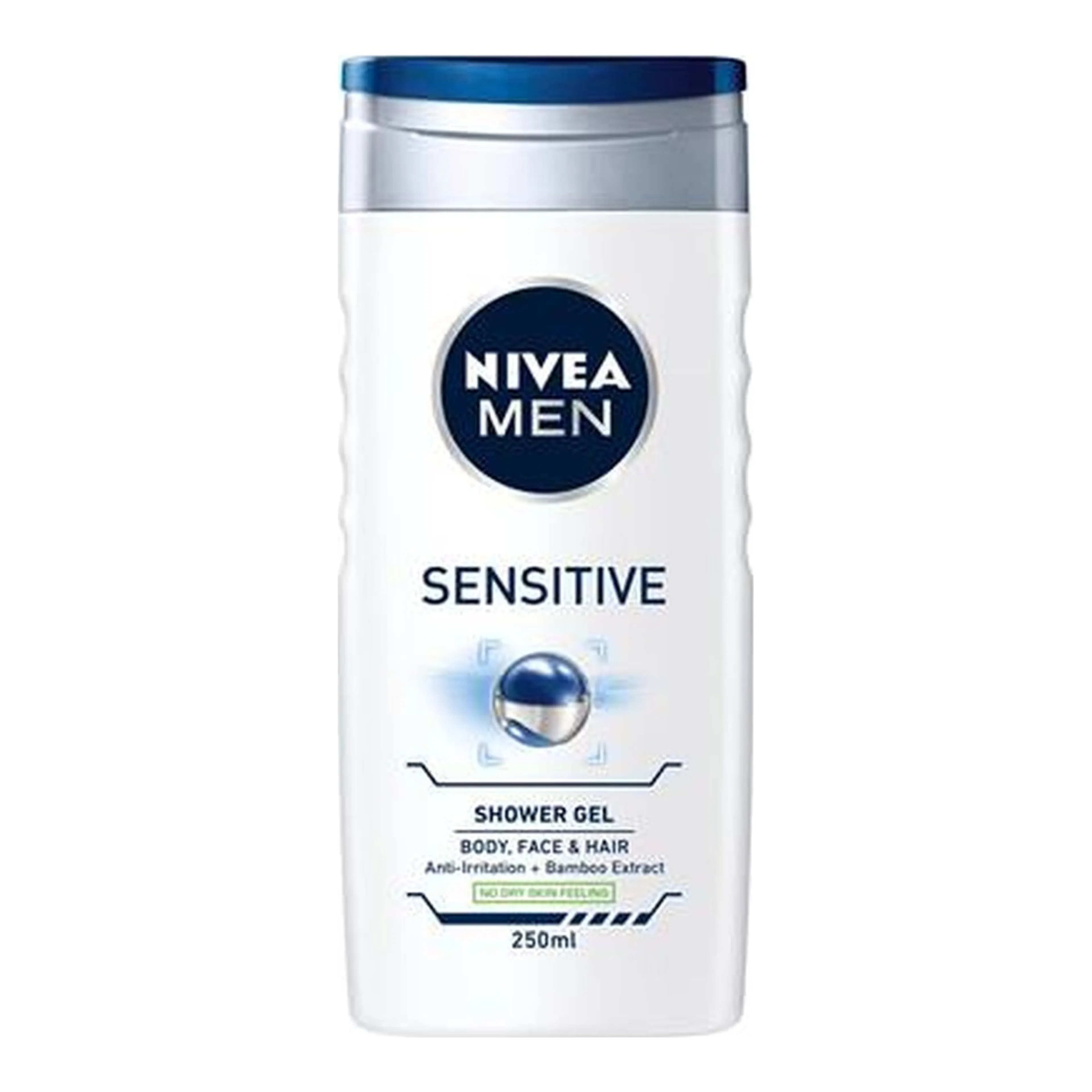 Αφρόλουτρο Nivea Men Sensitive Shower Gel for Sensitive Skin σε Gel για Άνδρες Ενυδατικό