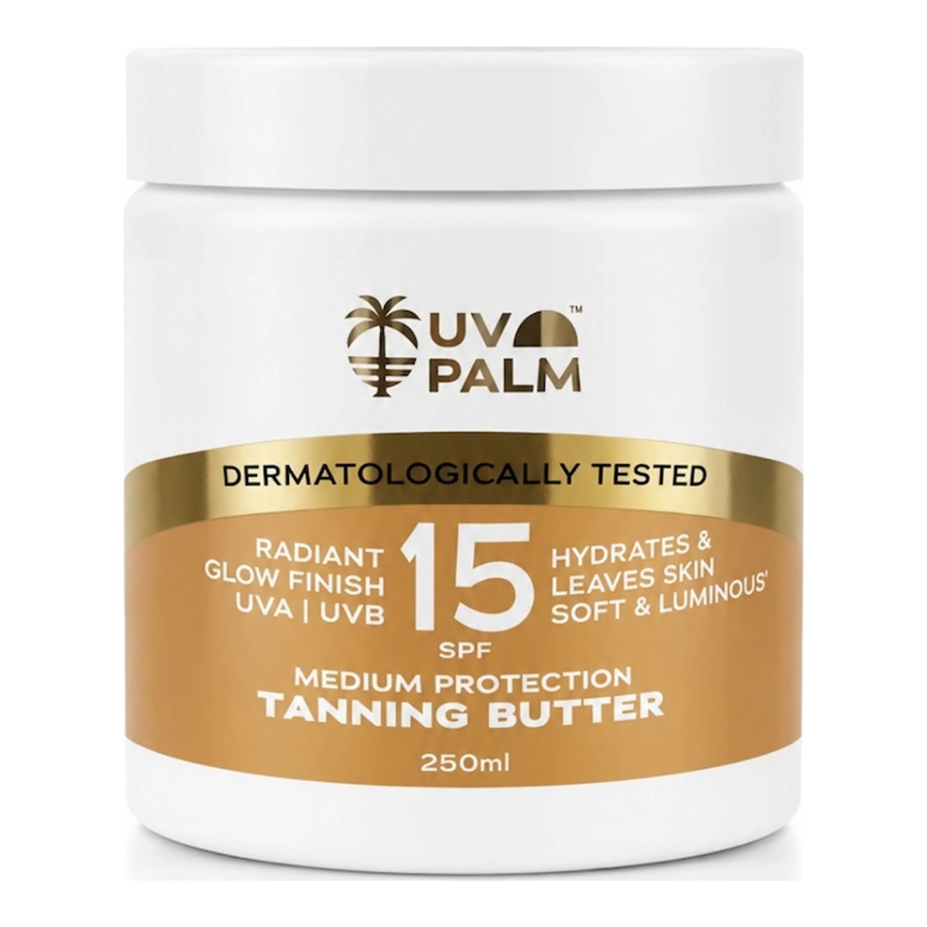 UV Palm Tanning Butter Αντηλιακό Σώματος SPF15
