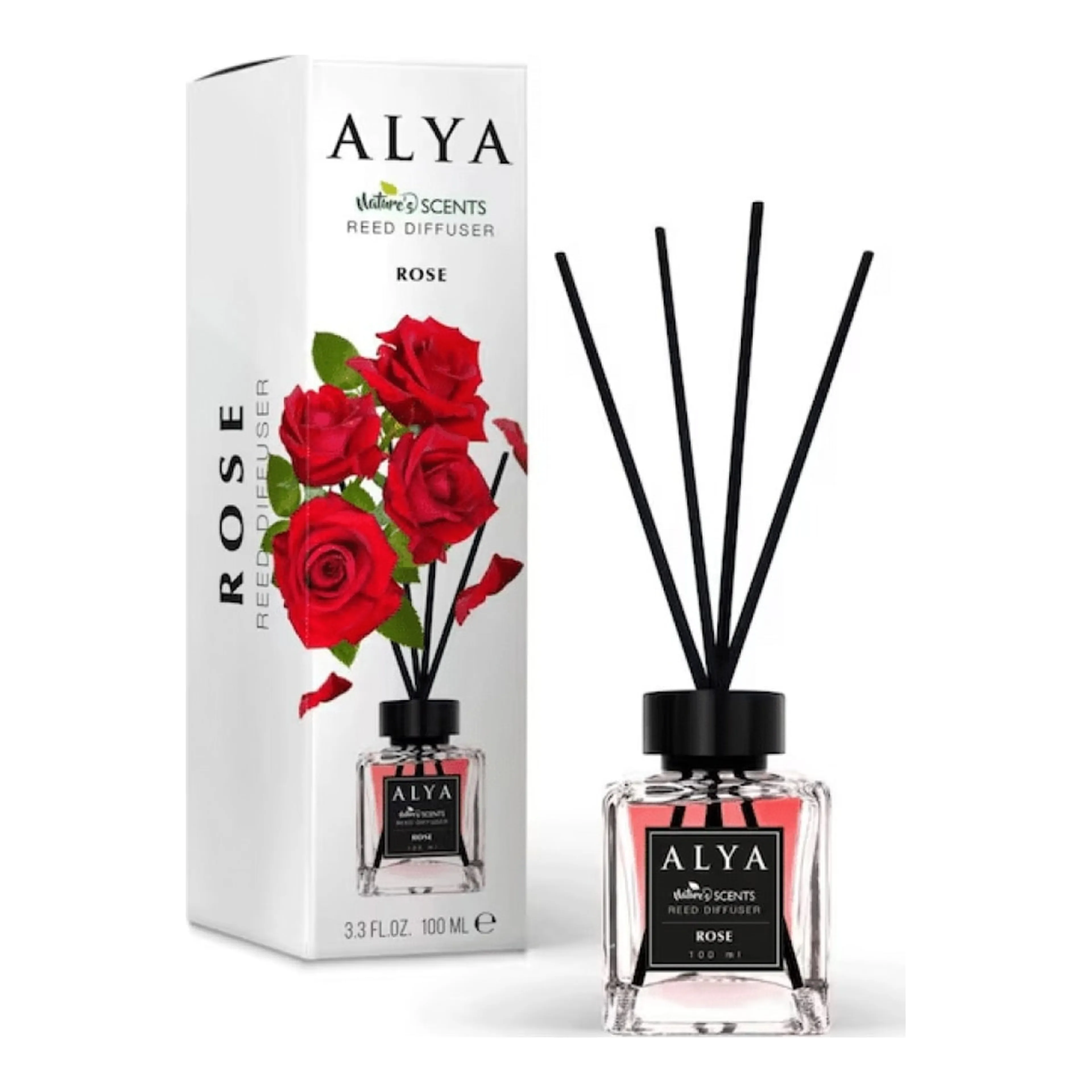 Αρωματικό Χώρου Alya Diffuser με Άρωμα Τριαντάφυλλο