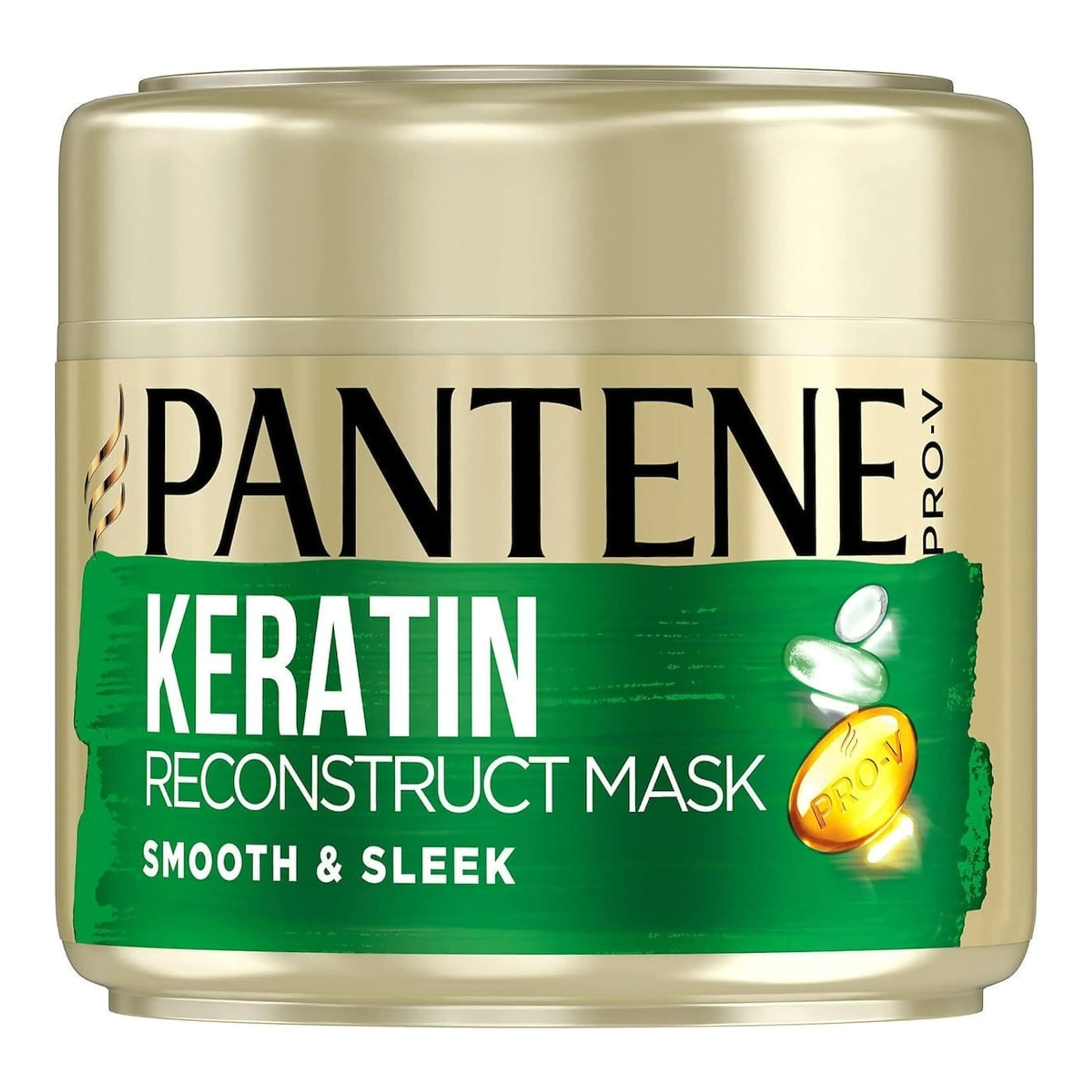 Μάσκα Μαλλιών Pantene Smooth Sleek για Λείανση με Κερατίνη