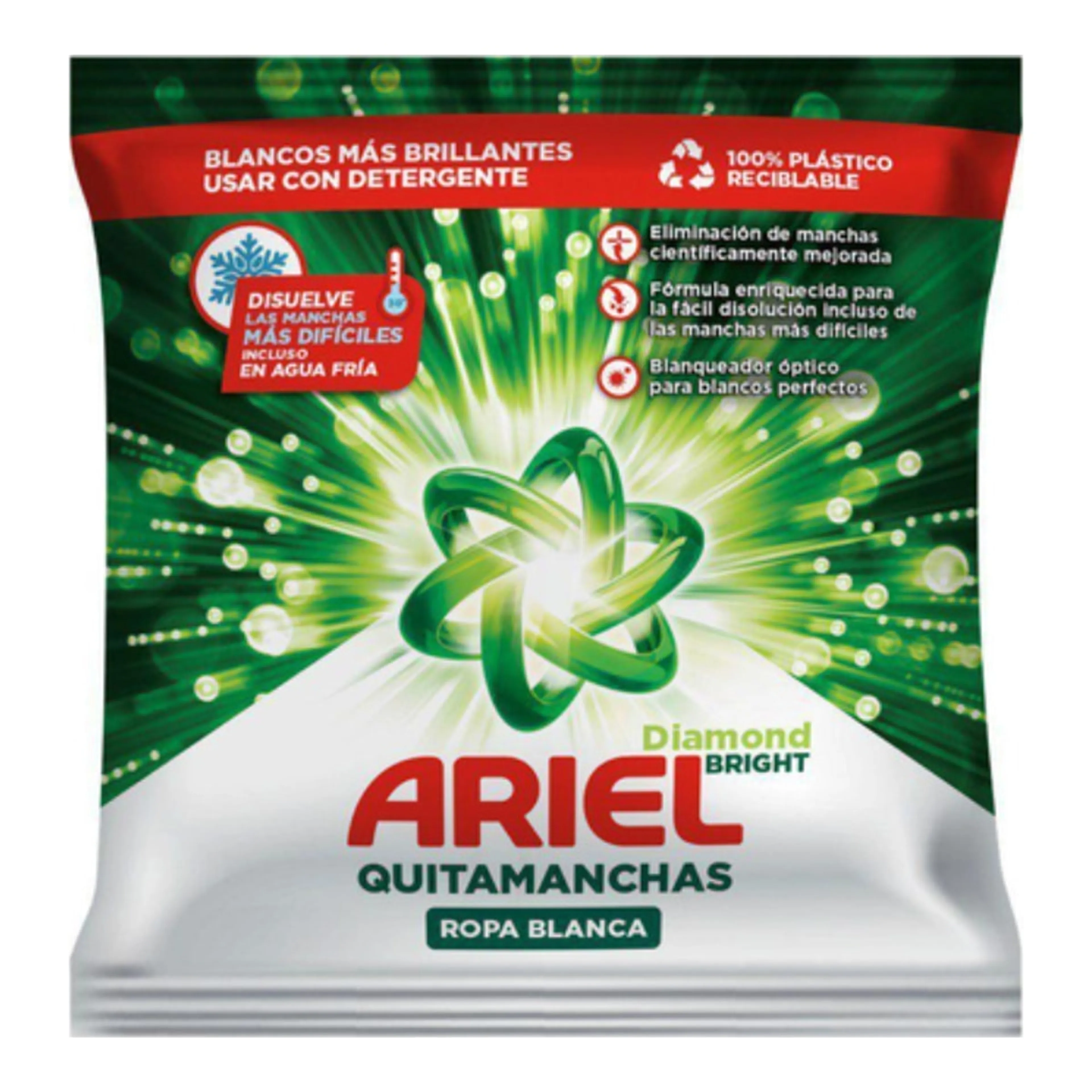 Ενισχυτικό Πλύσης Ariel Diamond Bright Καθαριστικό Λεκέδων σε Σκόνη