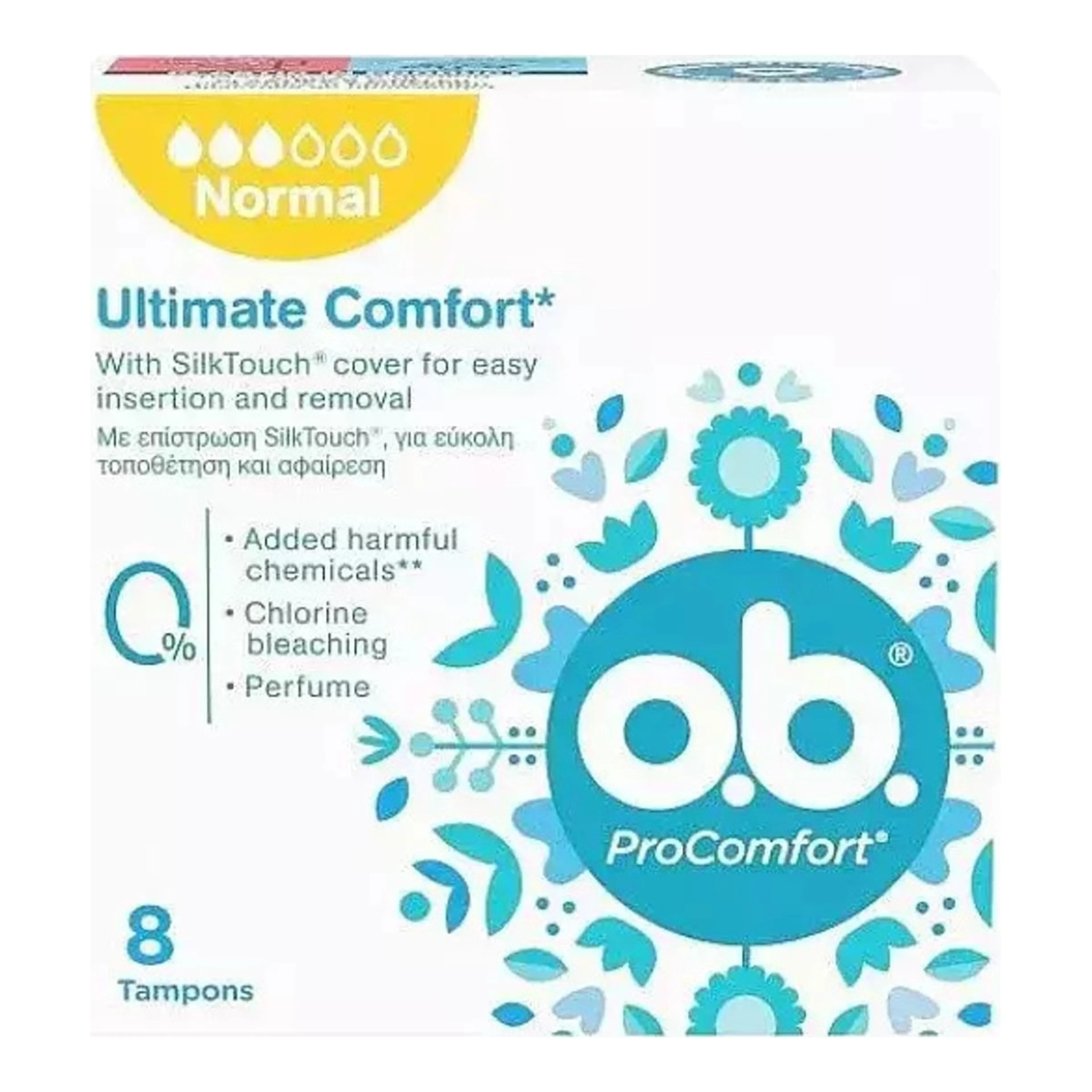 Ταμπόν O.B. Pro Comfort για Κανονική Ροή