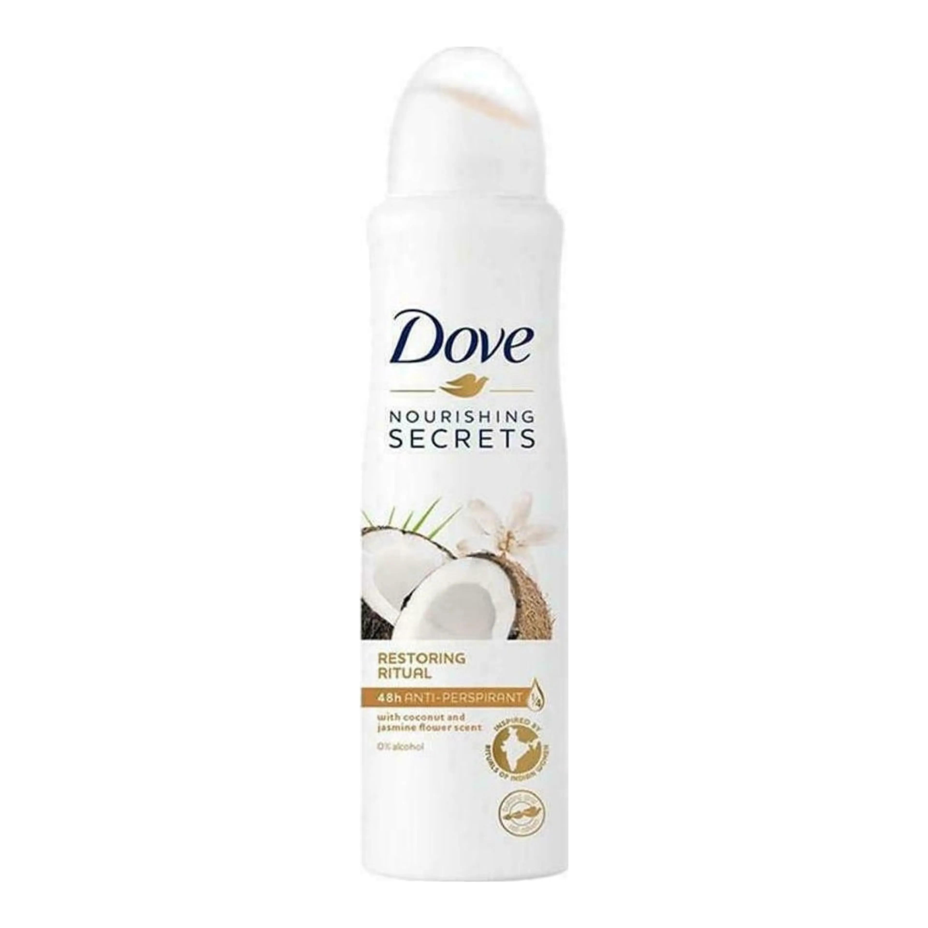 Αποσμητικό Dove Nourishing Secrets Restoring Ritual Coconut & Jasmine Flower 48h σε Spray
