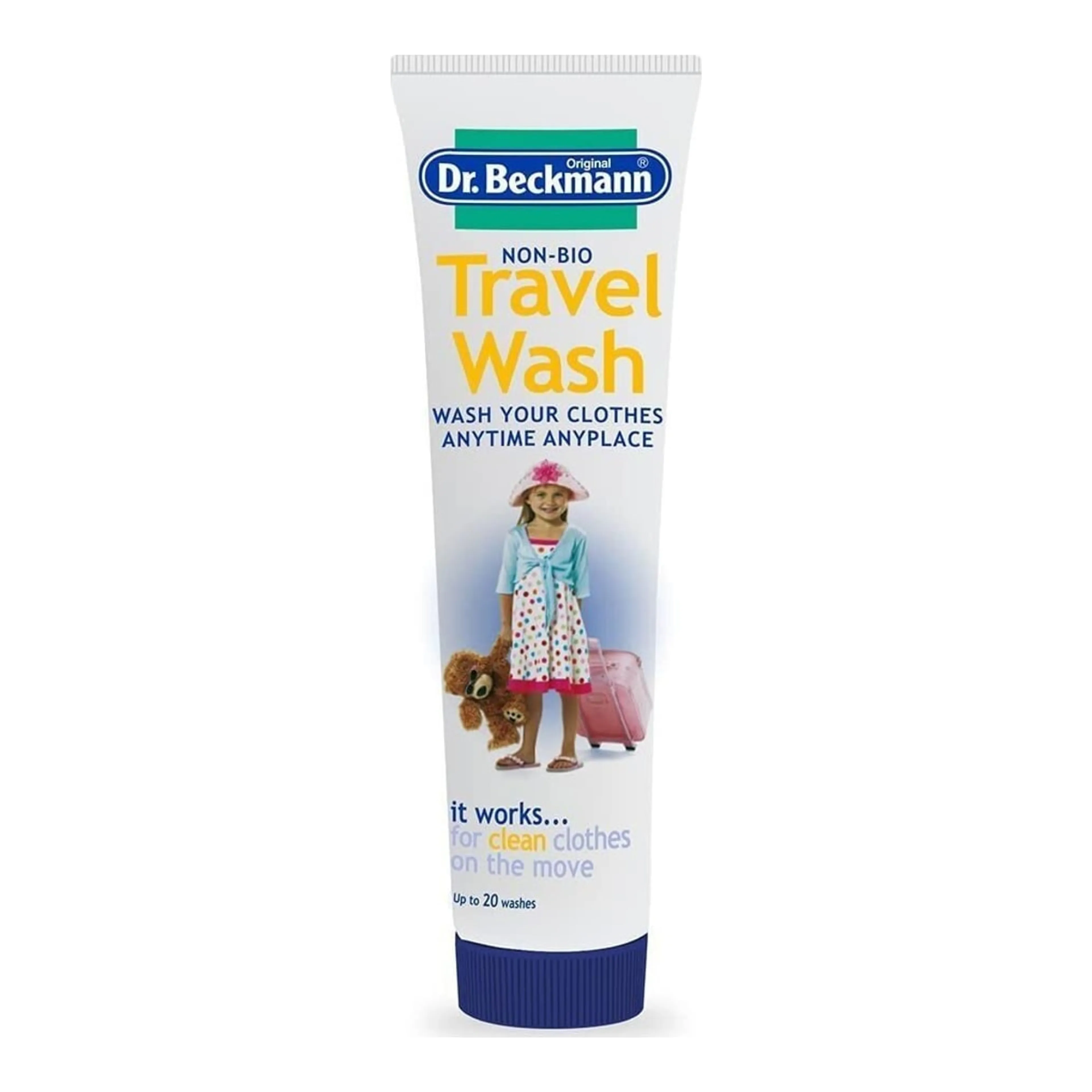 Ενισχυτικό Πλύσης Dr Beckmann Non-Bio Travel Wash Gel Καθαριστικό Λεκέδων