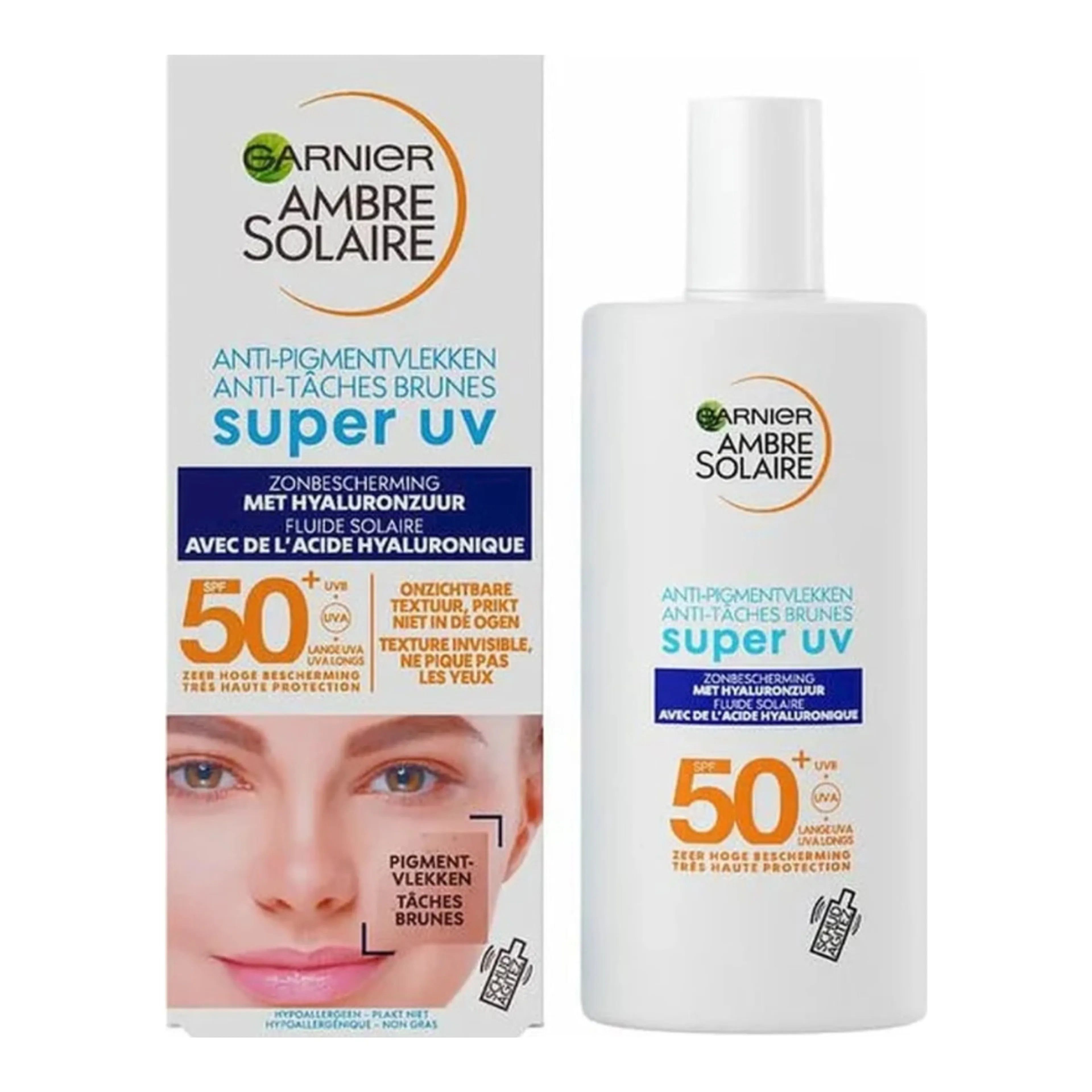 Garnier Ambre Solaire Sensitive Advanced Αντηλιακή Λοσιόν Προσώπου SPF50+