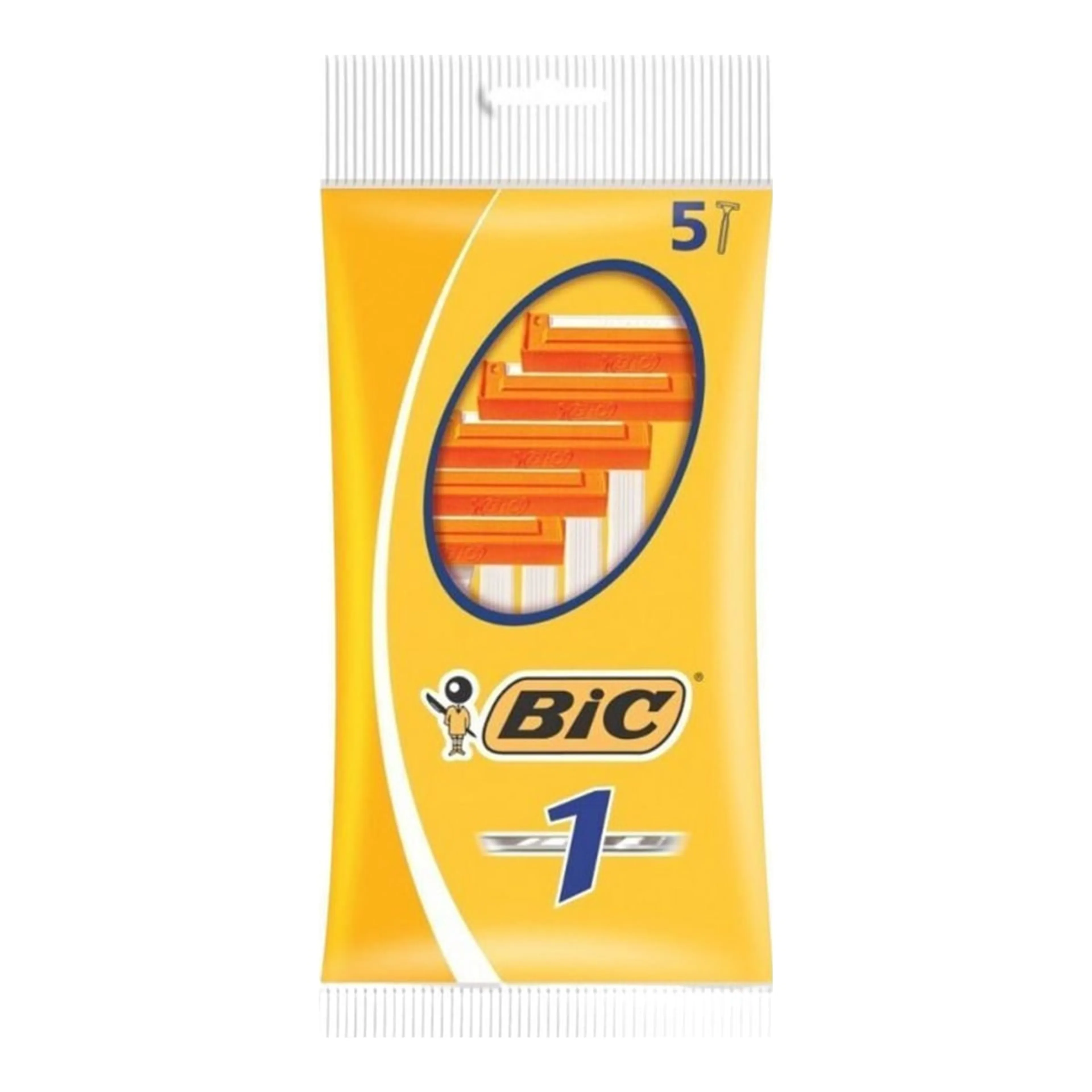 Ξυραφάκια BIC μιας Χρήσης με 1 Λεπίδα & Λιπαντική Ταινία για Ευαίσθητες Επιδερμίδες