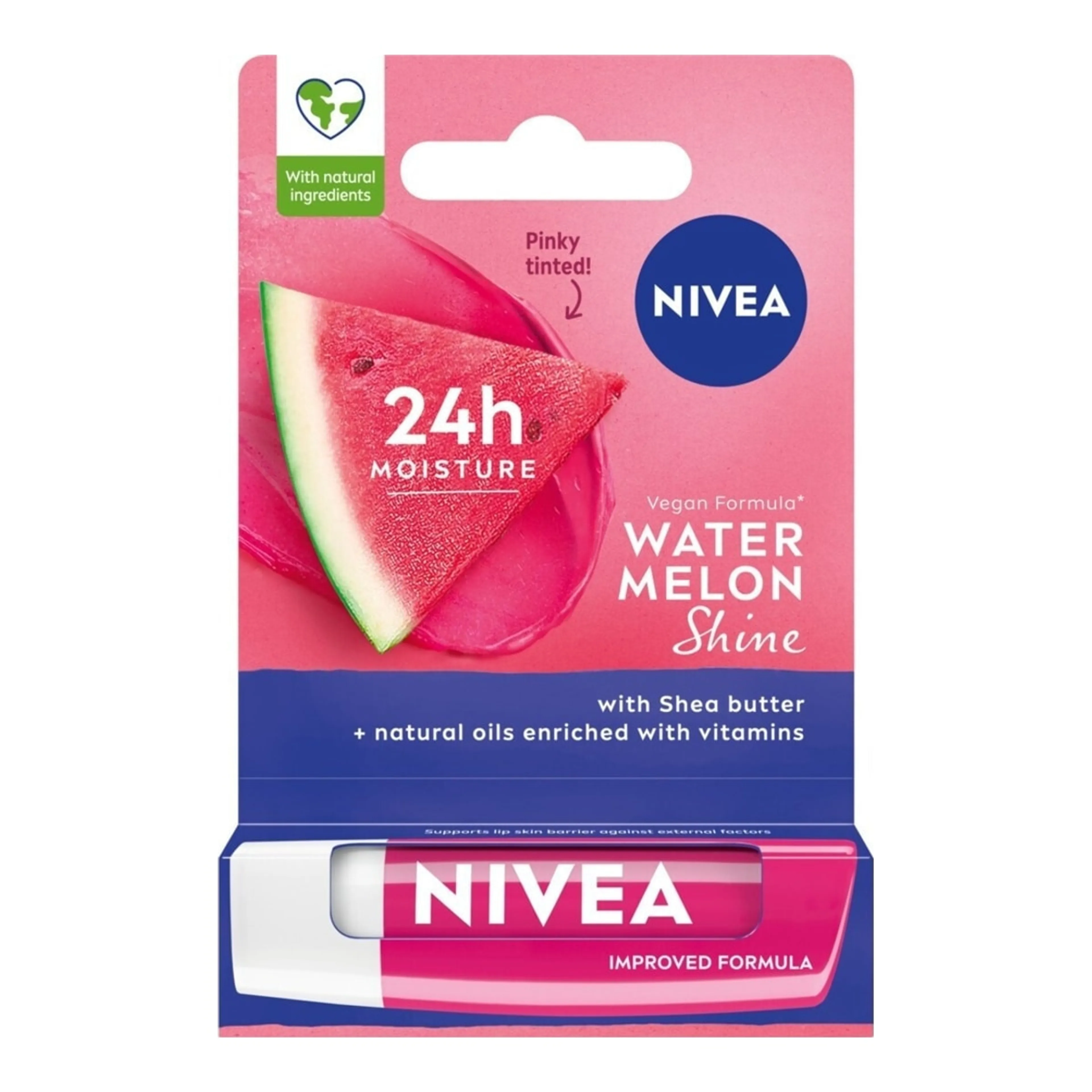 Nivea Lip Care Lip Protective Lipstick Watermelon Shine
