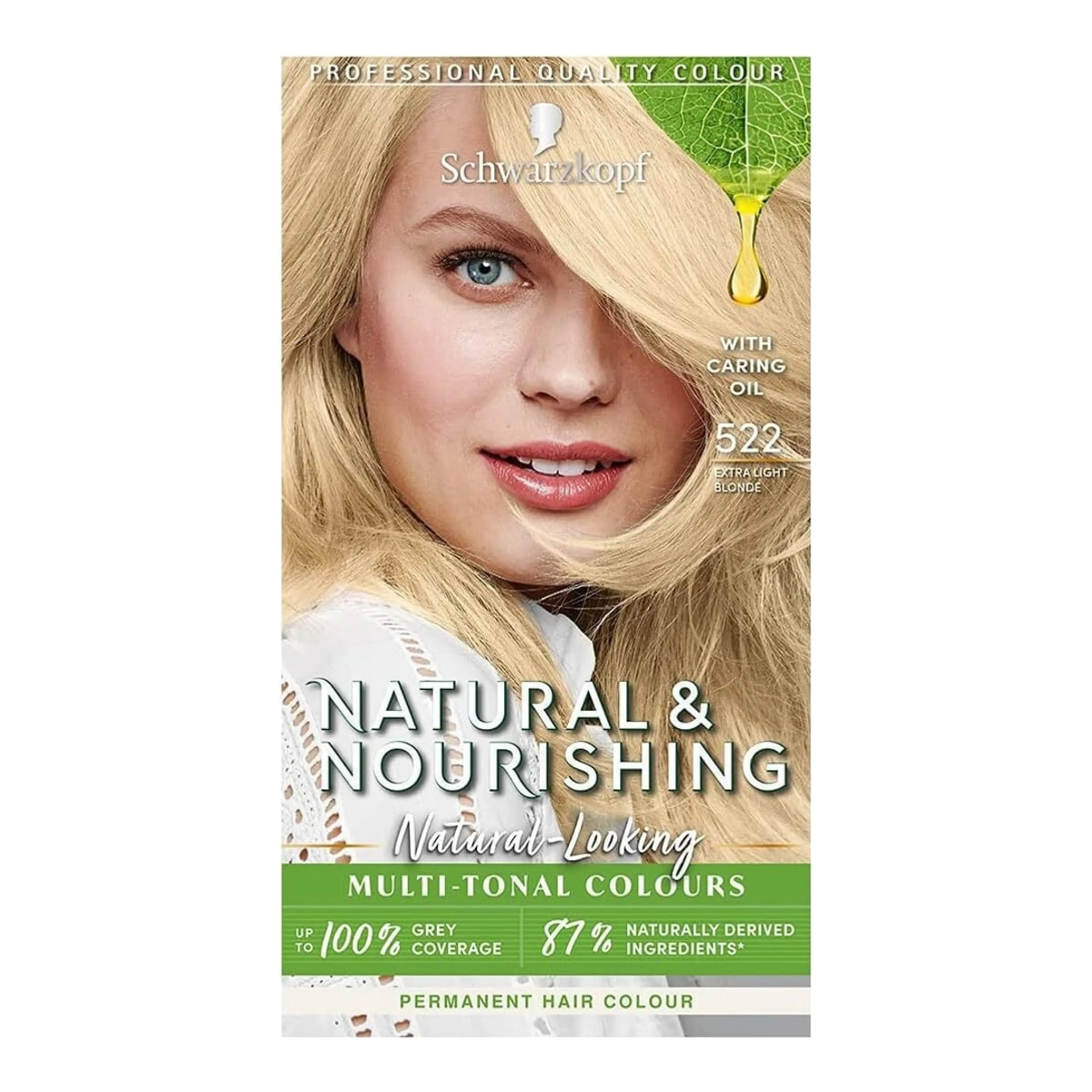 Βαφή Μαλλιών Schwarzkopf Natural & Nourishing 522 Extra Light Blonde