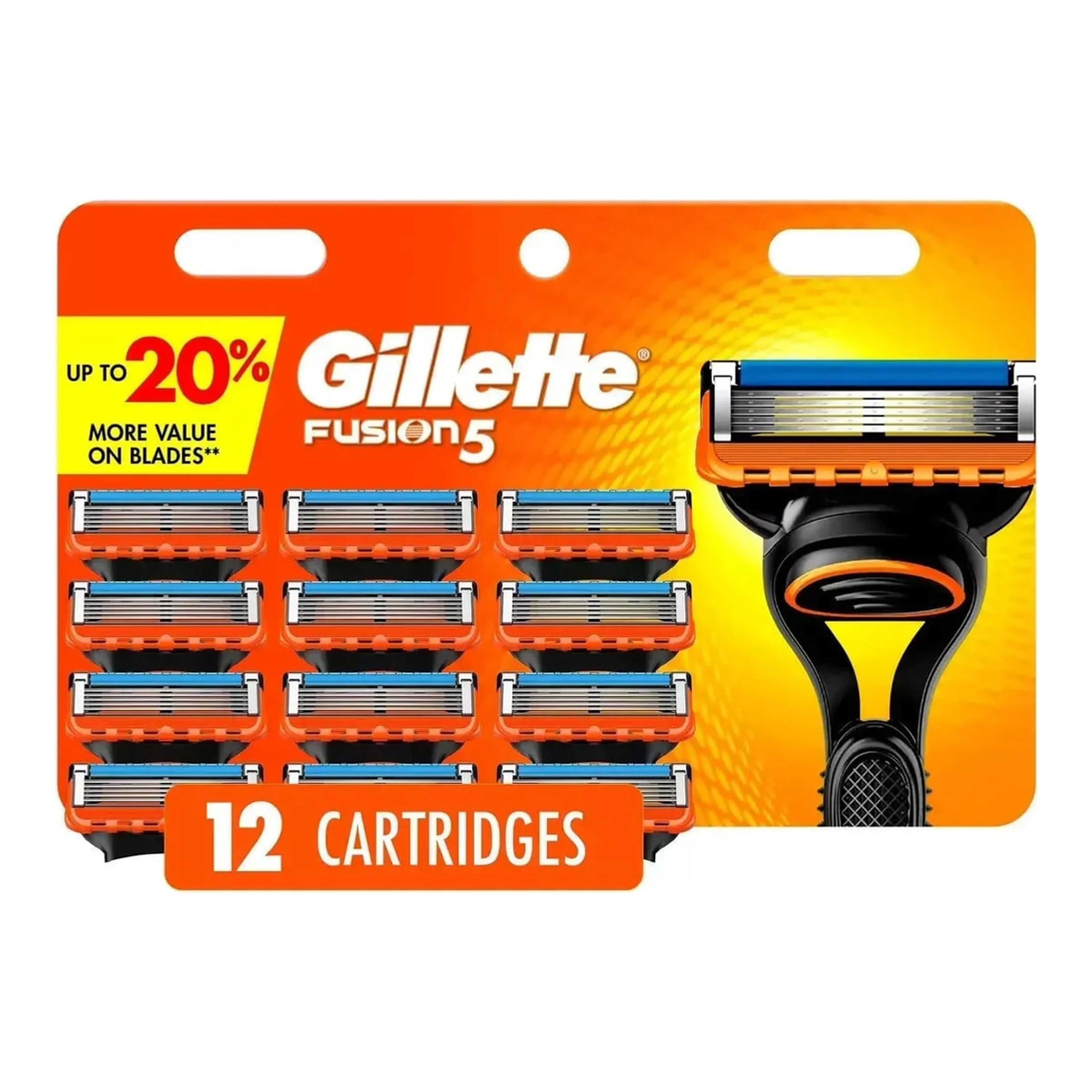 Ξυραφάκια Gillette Fusion5 Ανταλλακτικές Κεφαλές με 5 Λεπίδες & Λιπαντική Ταινία