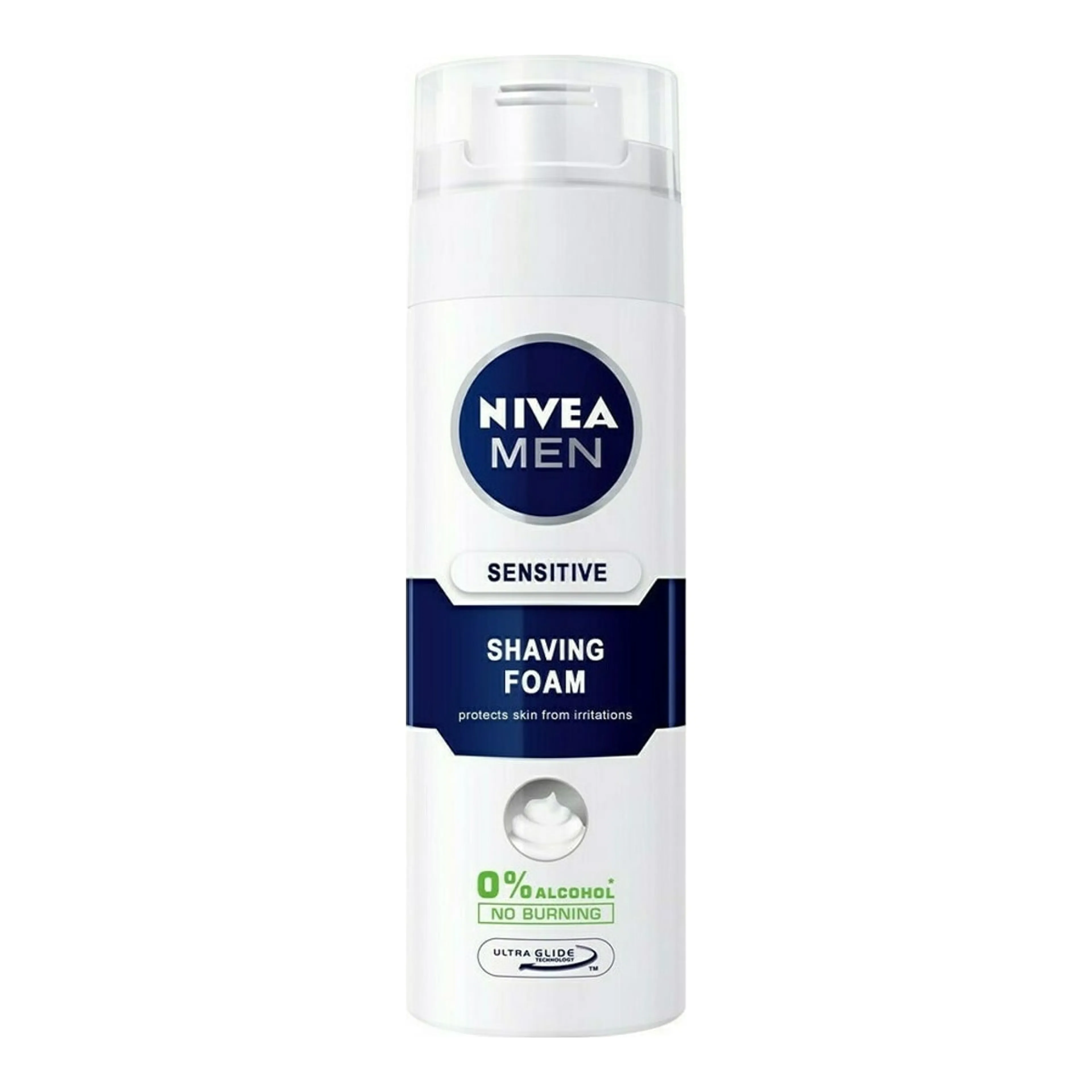 Αφρός Ξυρίσματος Nivea Men Sensitive 0% Alcohol