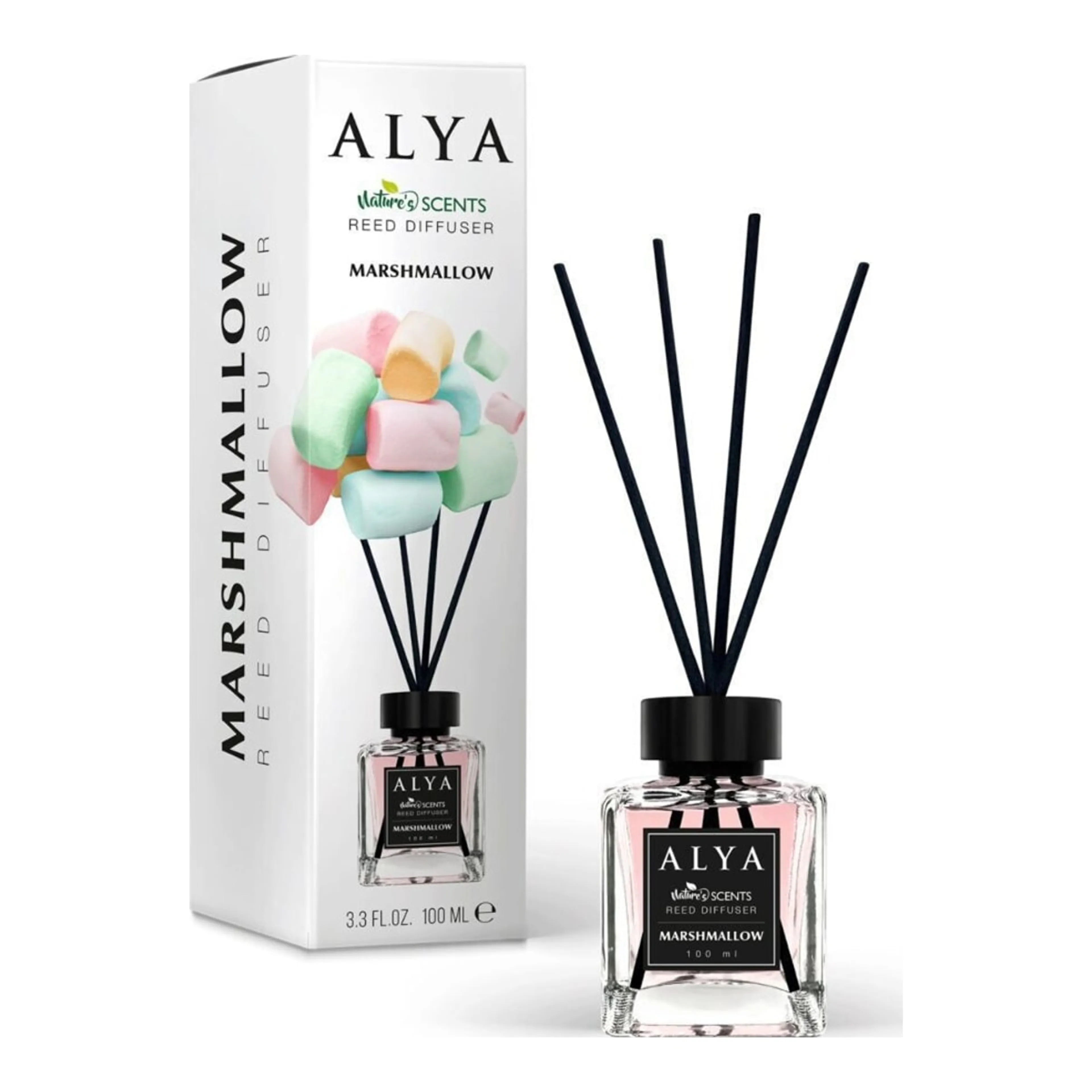 Αρωματικό Χώρου Alya Diffuser με Άρωμα MARSHMALLOW