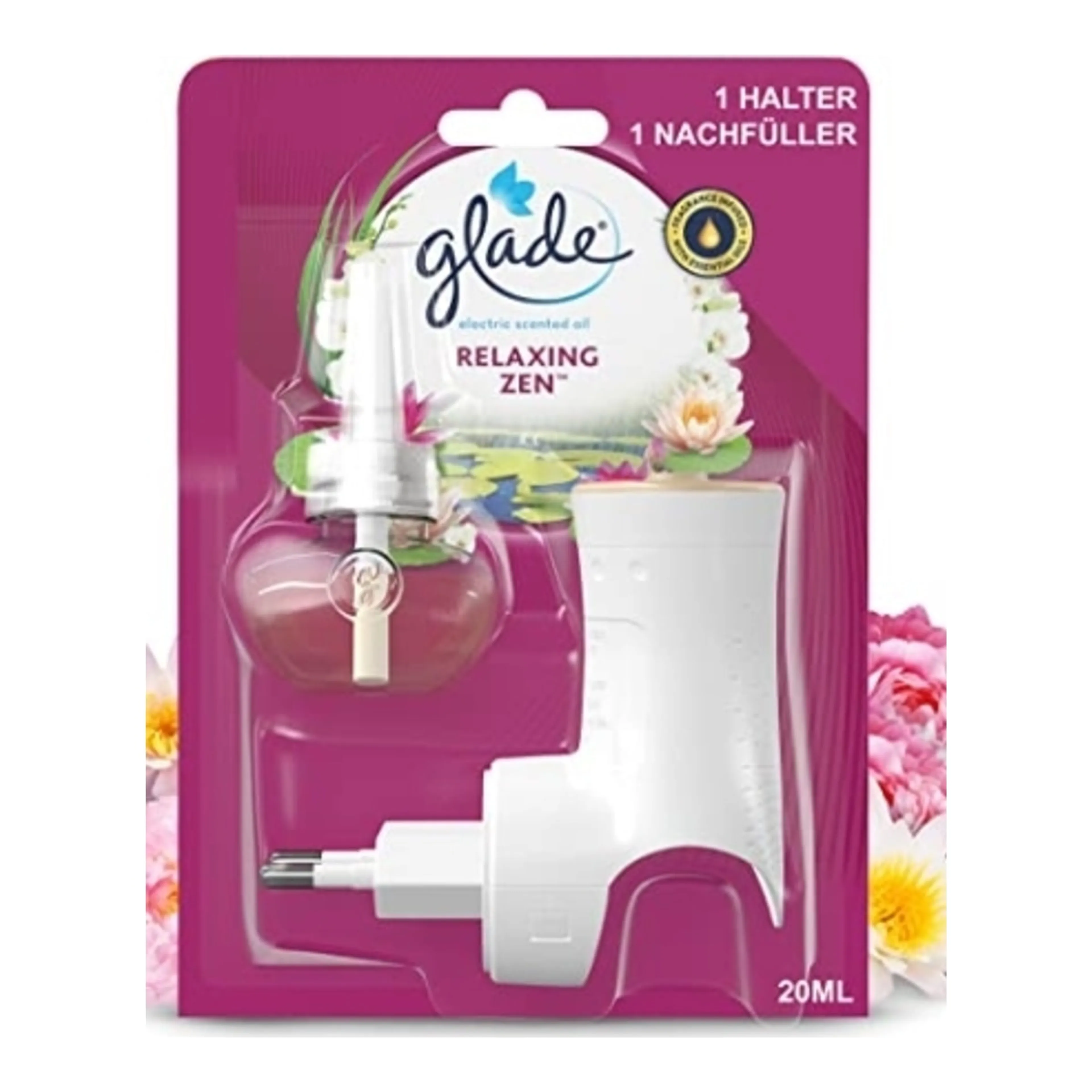 Αρωματικό Χώρου Glade Συσκευή Πρίζας Relaxing Zen Air Freshener 308842