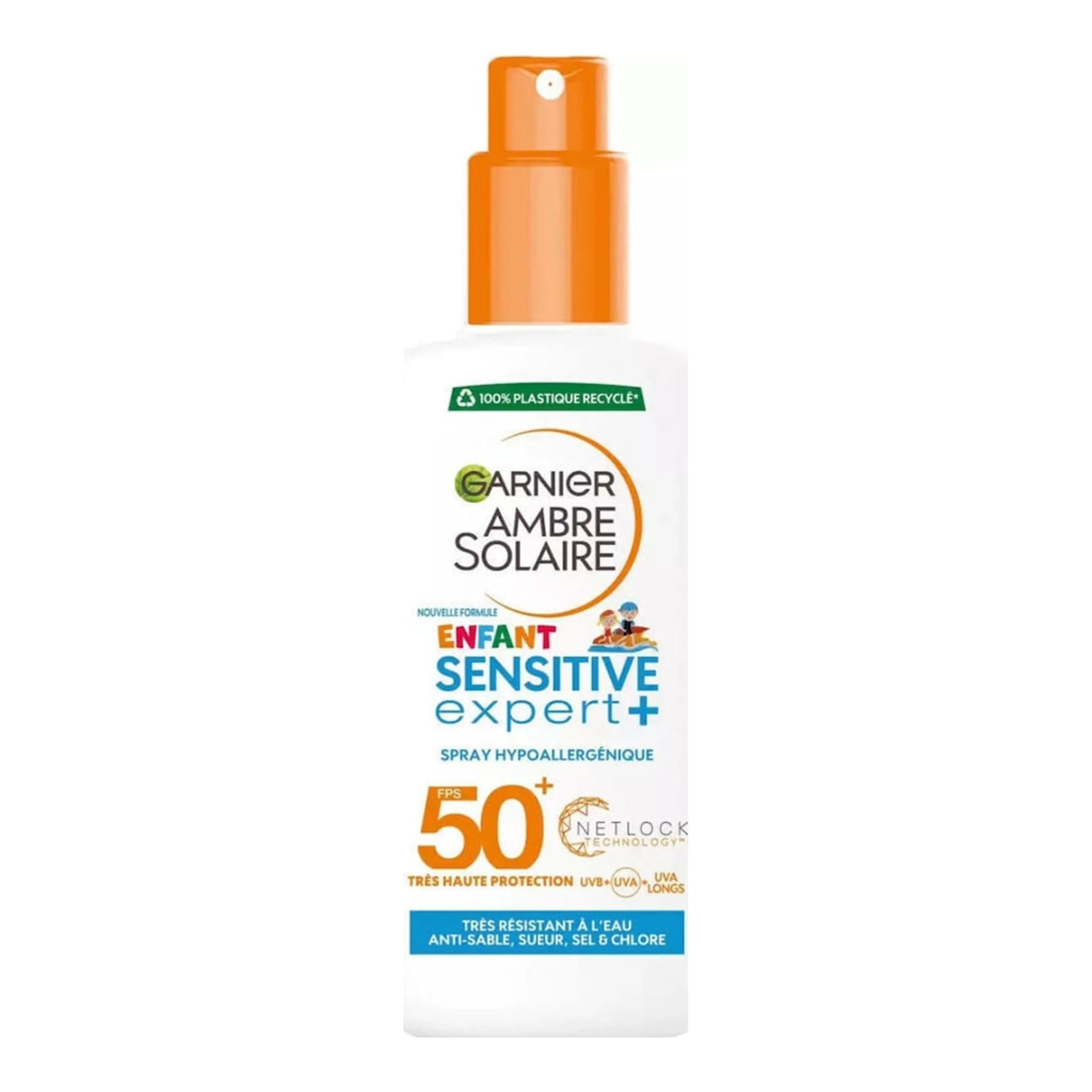 Garnier Sensitive Expert + SPF50+ Αδιάβροχο Παιδικό Αντηλιακό Spray