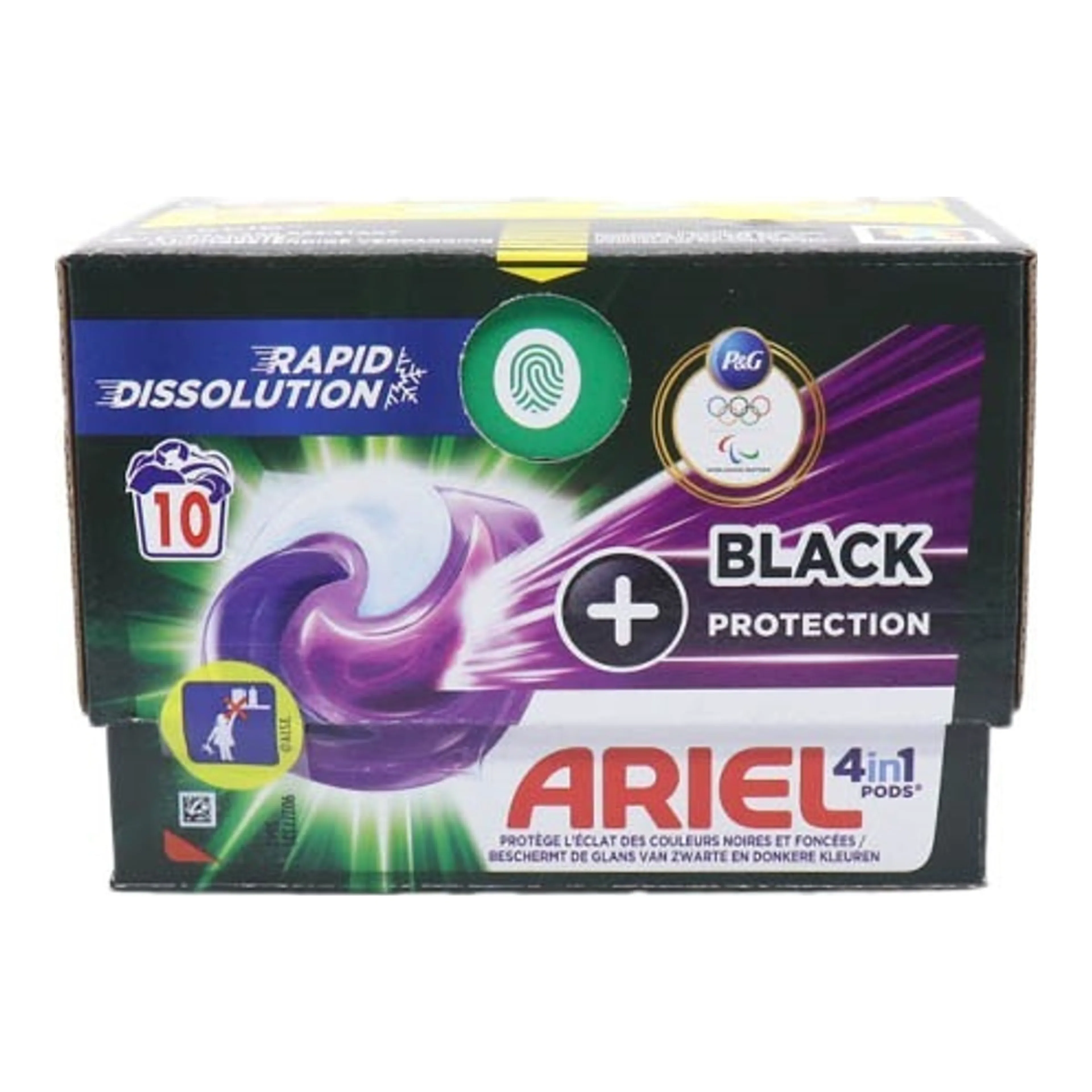 Απορρυπαντικό Ρούχων Ariel All In 1 για Μαύρα (10 Κάψουλες)