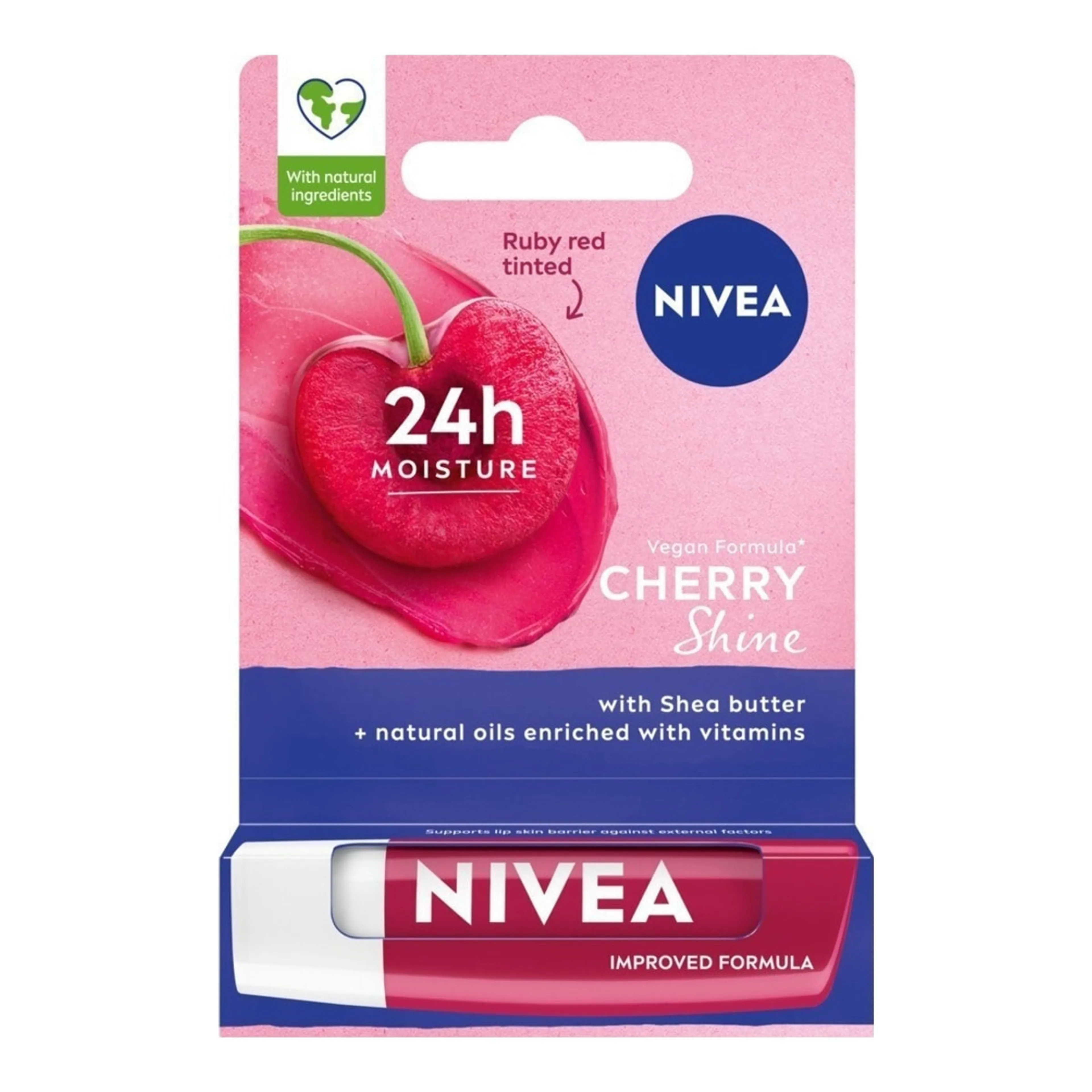 Nivea Cherry Shine Lip Balm Cherry Shine